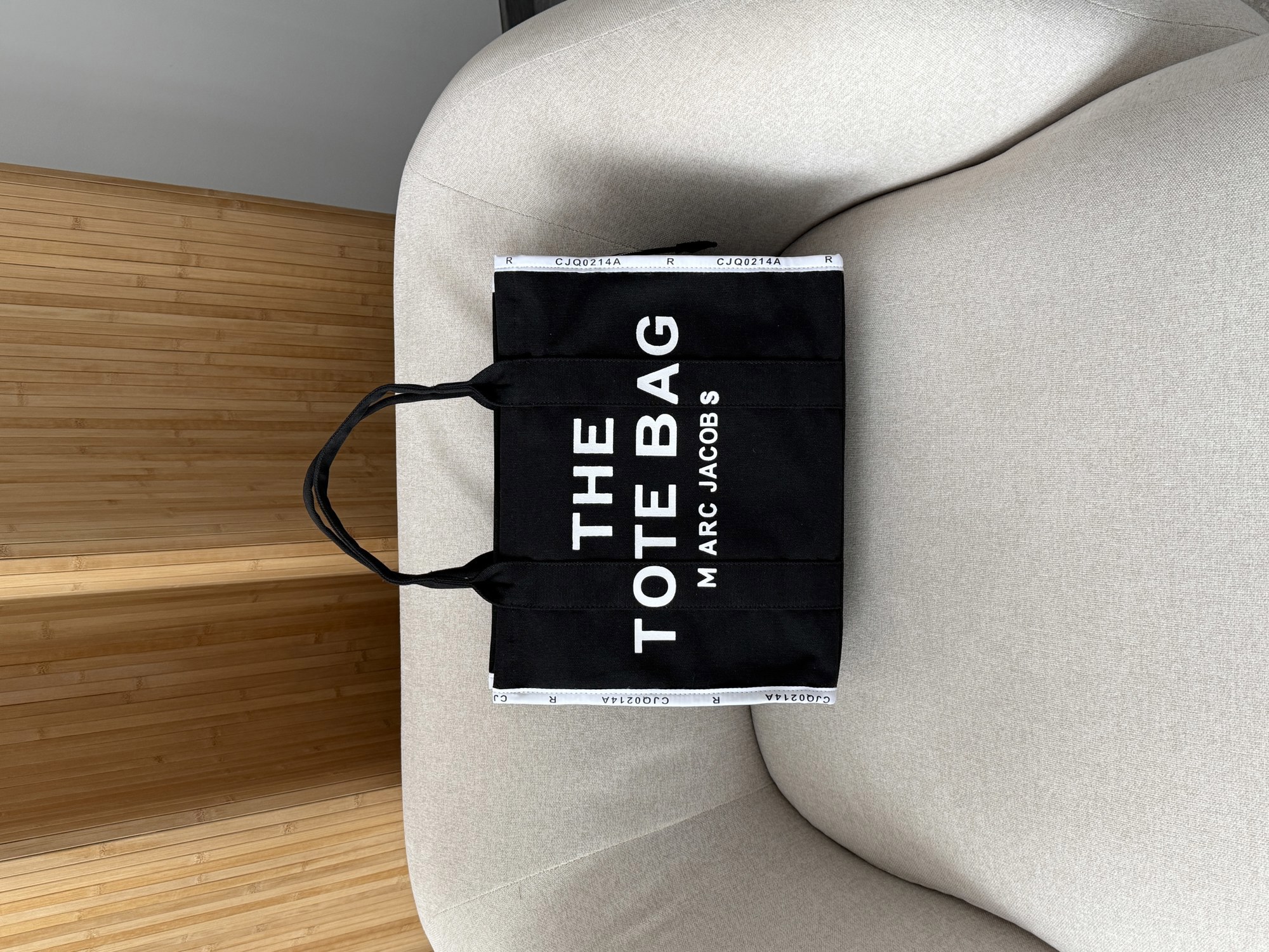 Marc Jacobs The Jacquard Large Tote Bag Black - 11