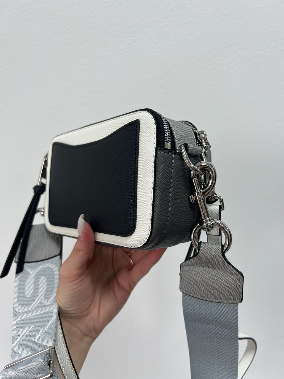 Marc Jacobs The Snapshot Metallic White - 5