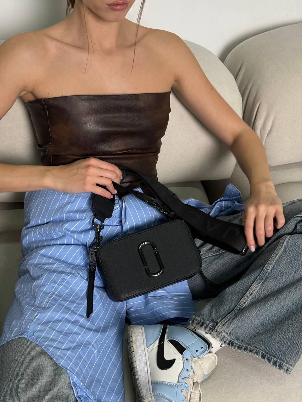 Marc Jacobs The Snapshot Total Black - 3