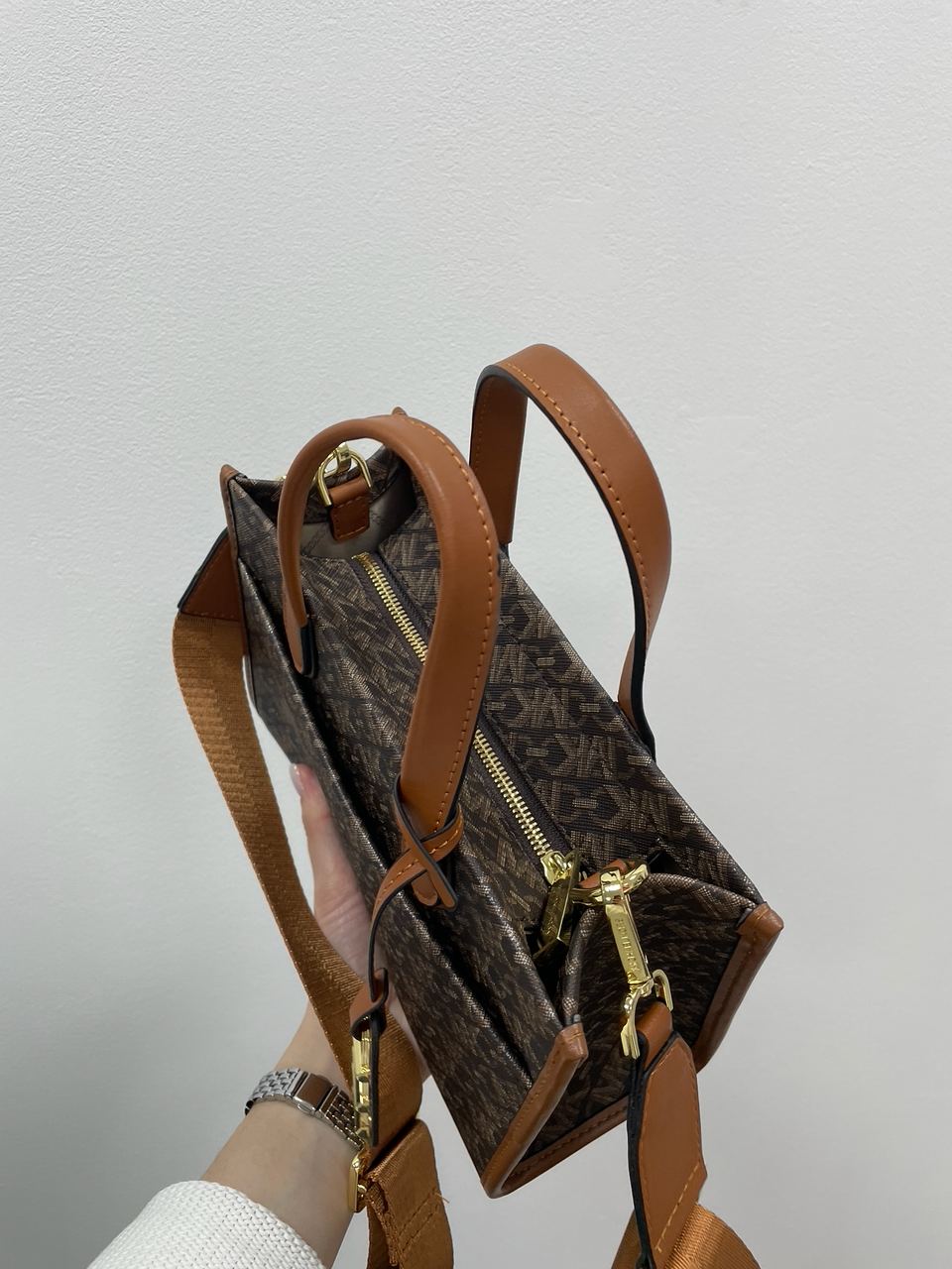 Michael Kors GIGI LG Grab Tote Brown - 22
