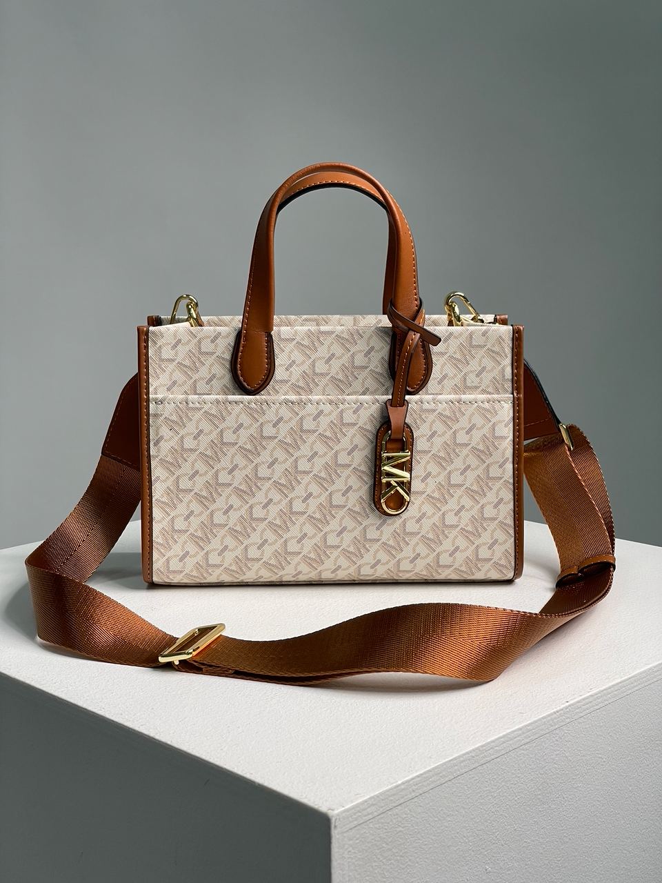 Michael Kors GIGI LG Grab Tote Ivory - 5