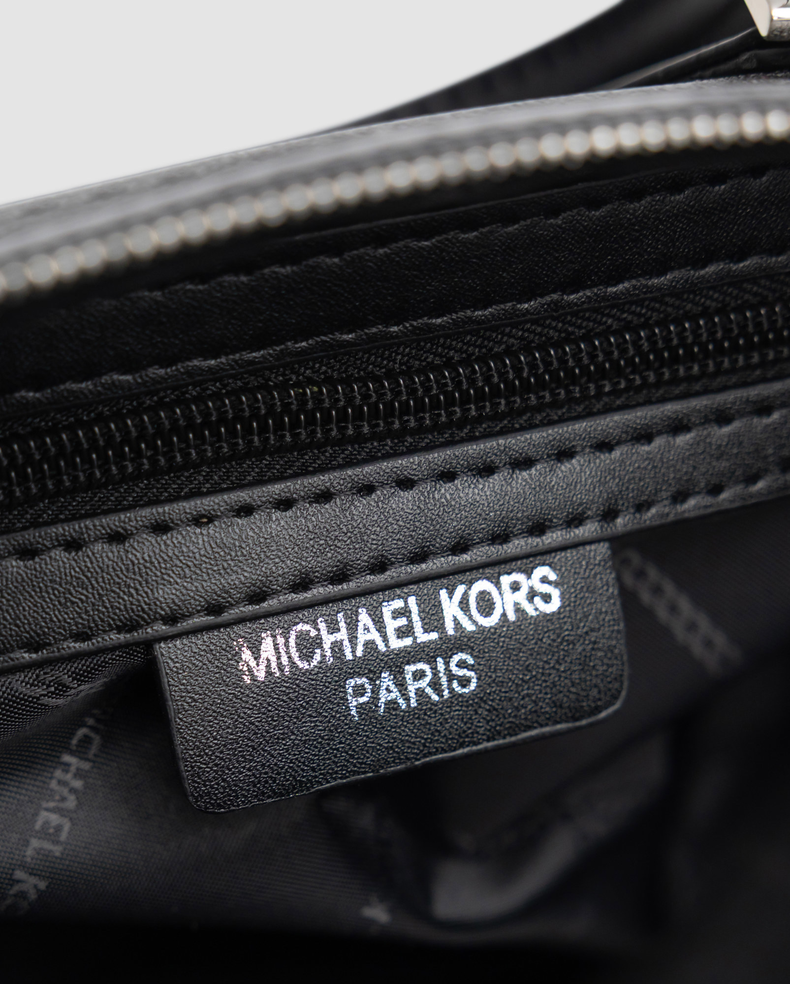 Michael Kors Hayes Duffle Crossbody Bag Grey - 7