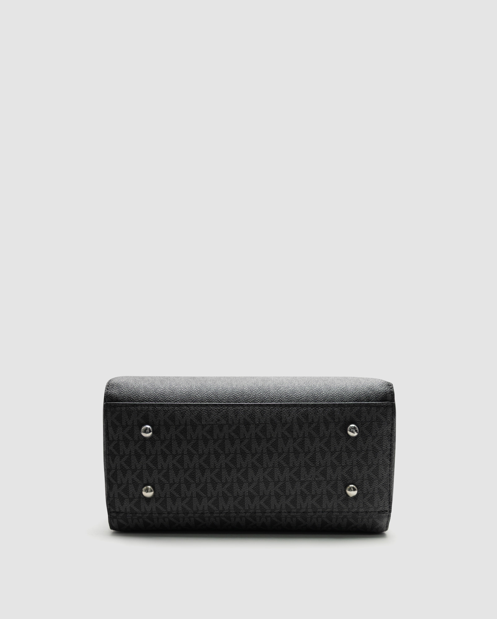 Michael Kors Hayes Duffle Crossbody Bag Grey - 8