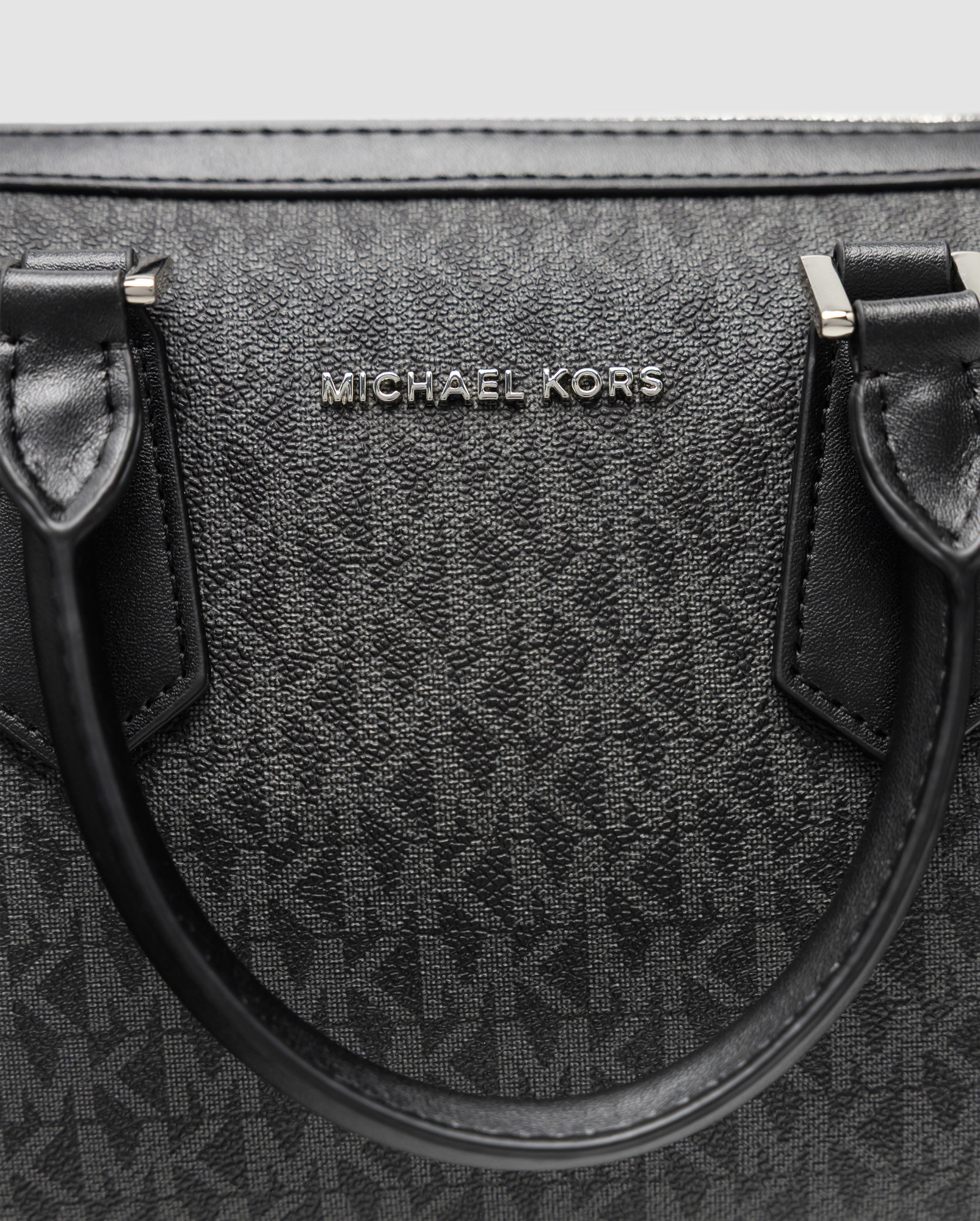 Michael Kors Hayes Duffle Crossbody Bag Grey - 6