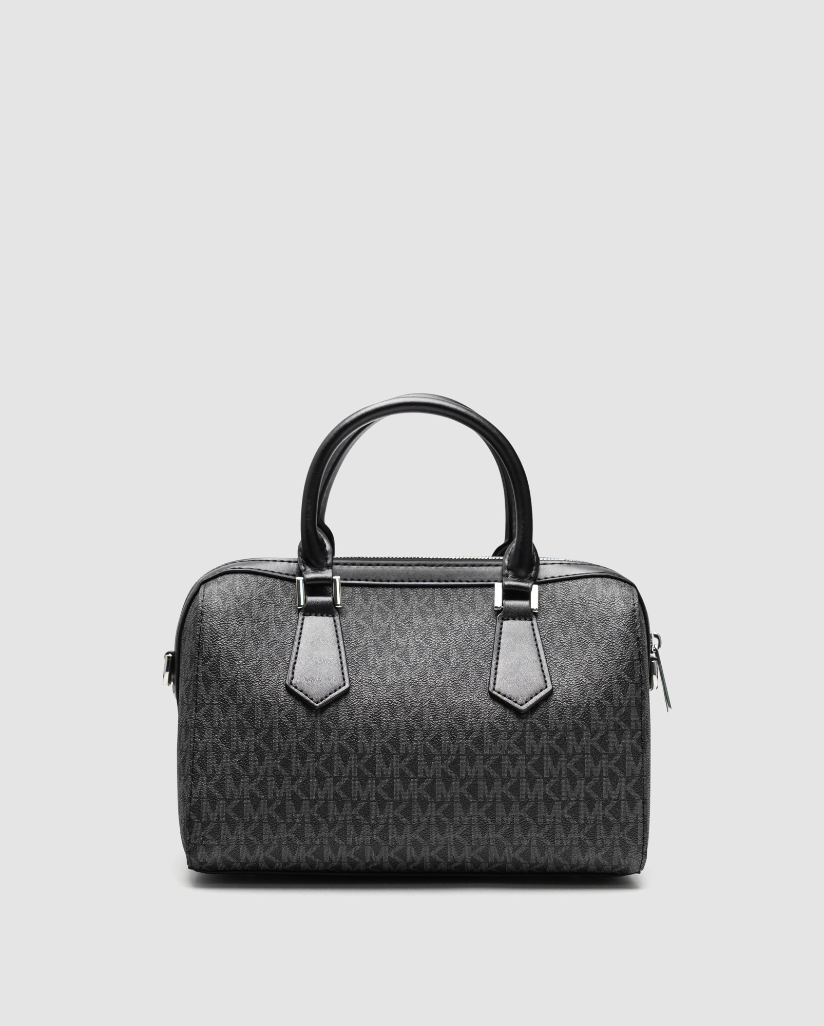 Michael Kors Hayes Duffle Crossbody Bag Grey - 3
