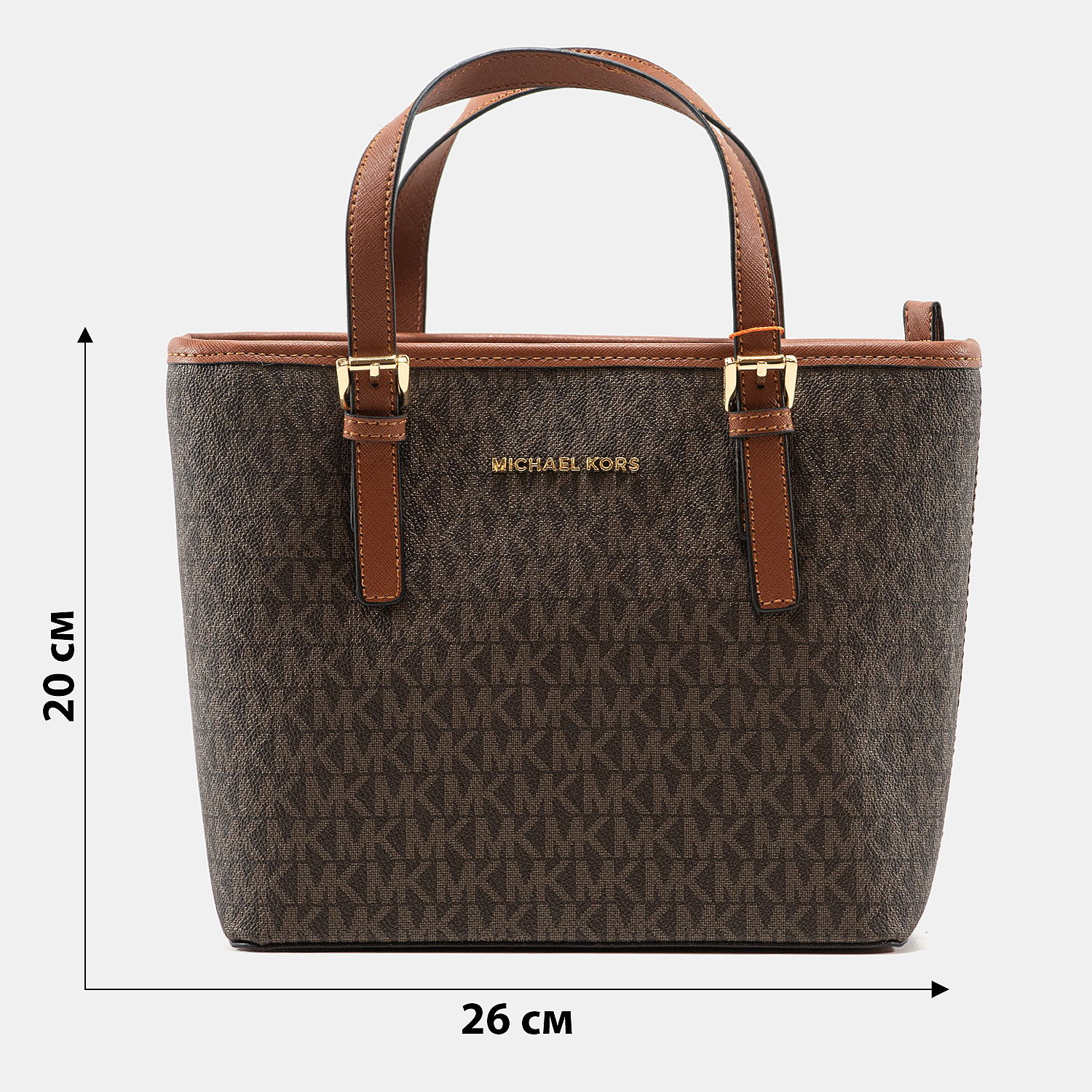 Michael Kors Jet Set Travel Extra-Small Logo Top-Zip Tote - 3