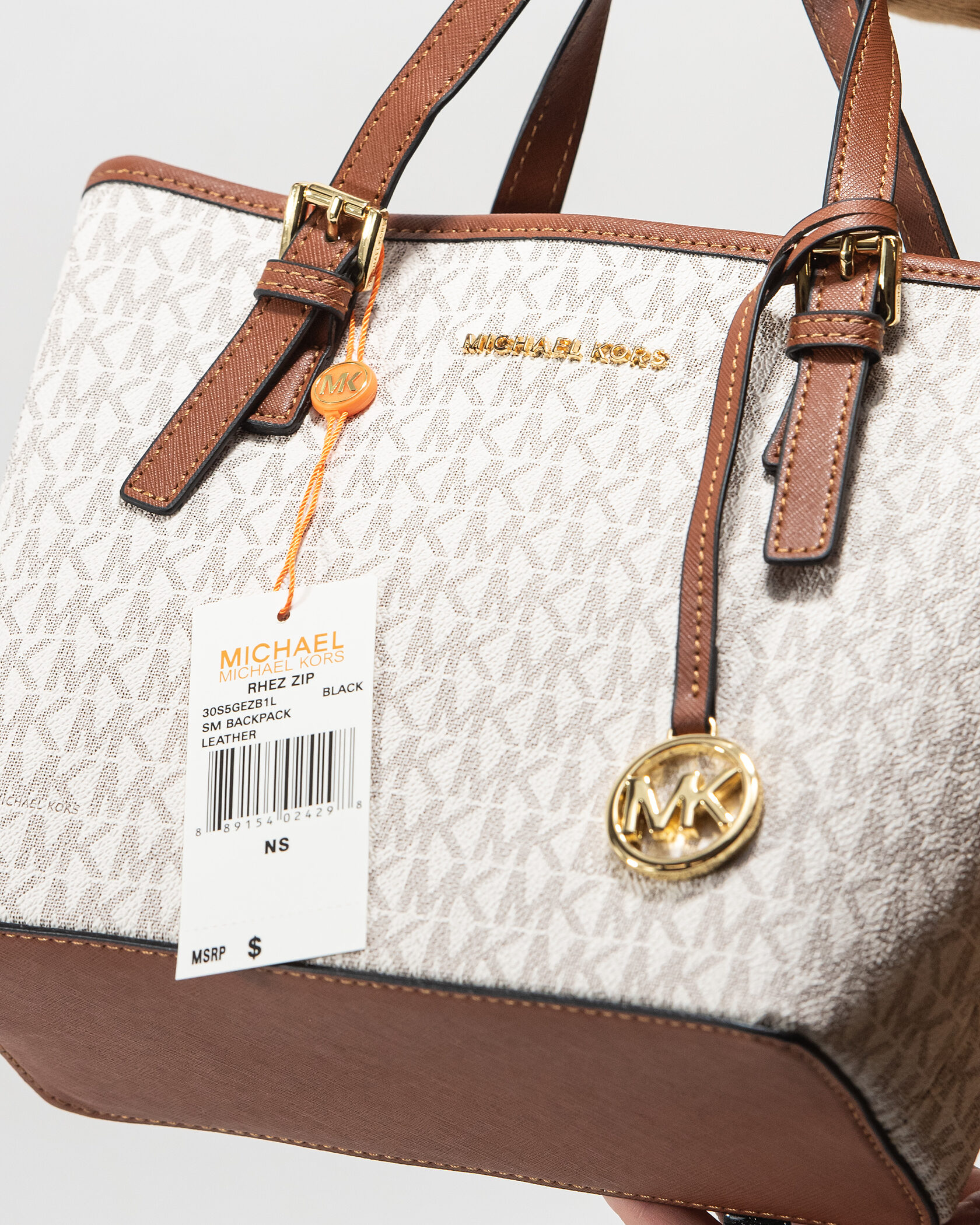 Michael Kors Jet Set Travel Extra-Small Logo Top-Zip Tote - 6