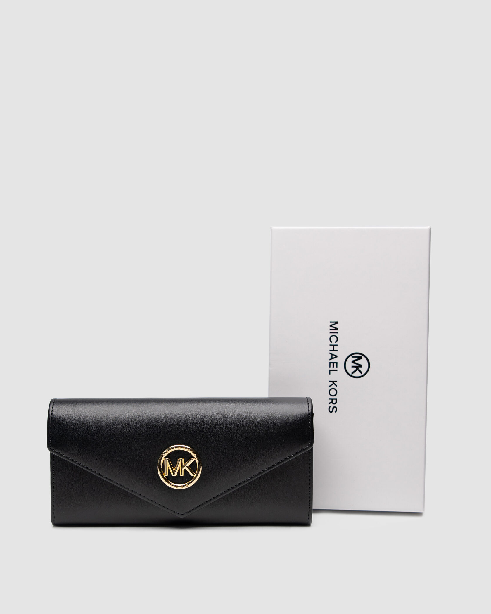 Michael Kors Large Wallet Black Smooth Skin - 2