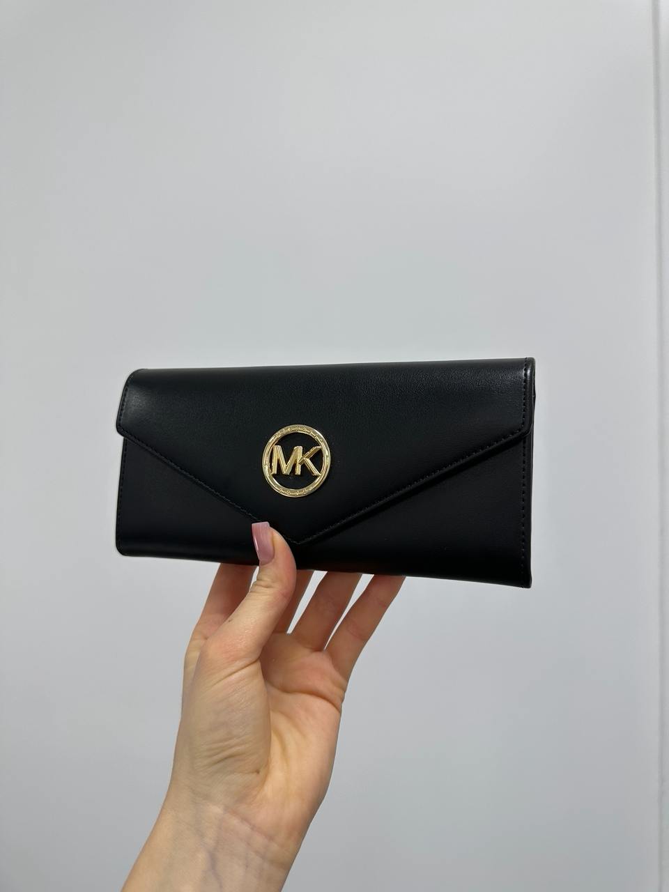Michael Kors Large Wallet Black Smooth Skin - 4