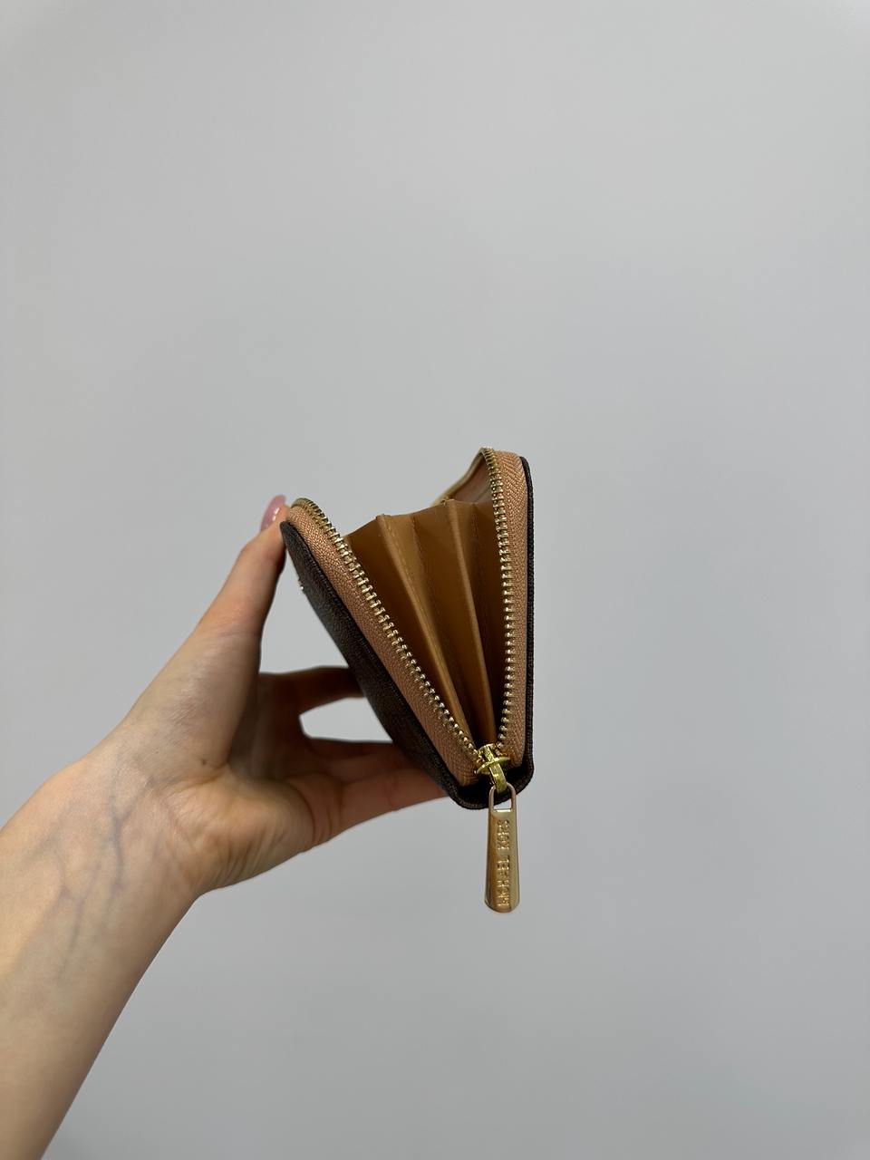 Michael Kors Large Wallet Zip Brown - 14