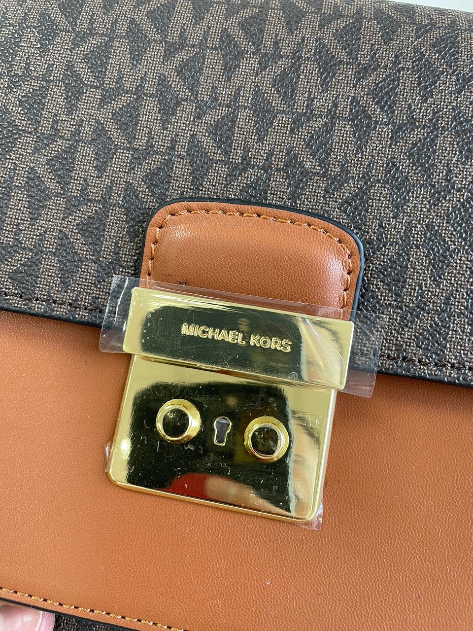 Michael Kors Sloan Editor Medium Bag Brown - 13