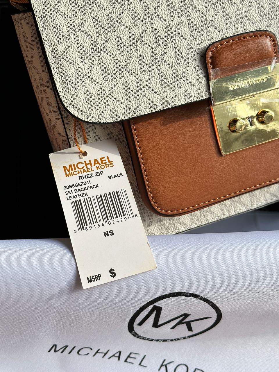 Michael Kors Sloan Editor Medium Bag Cream - 9