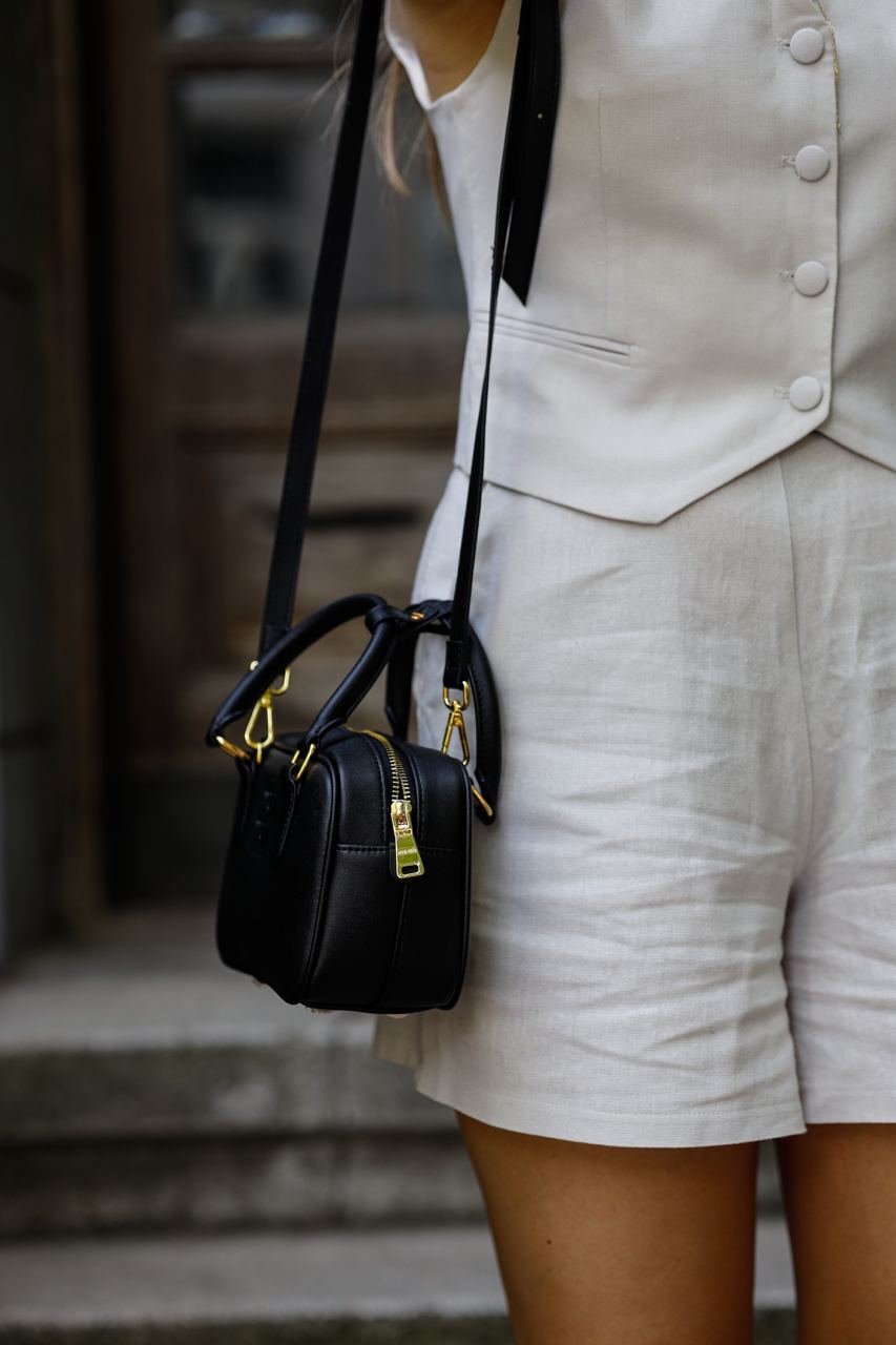 Miu Miu Arcadie Leather Bag Black - 18