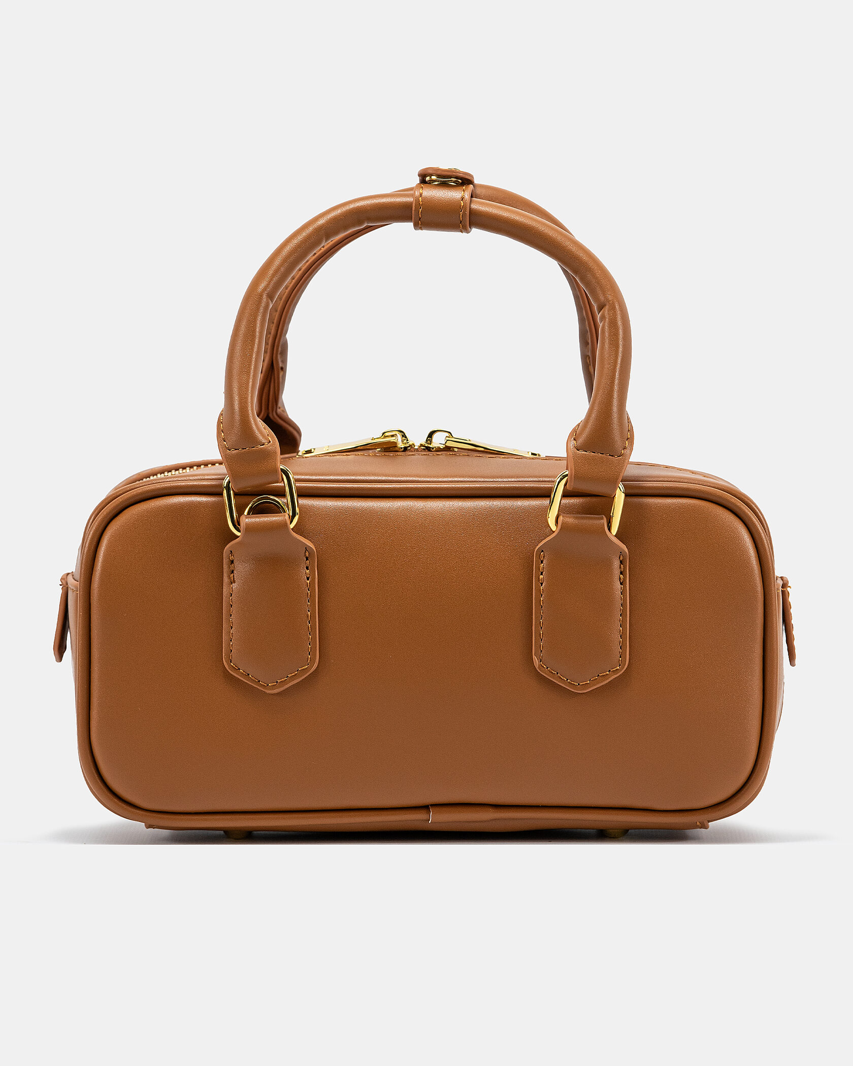 Miu Miu Arcadie Leather Bag Brown - 10