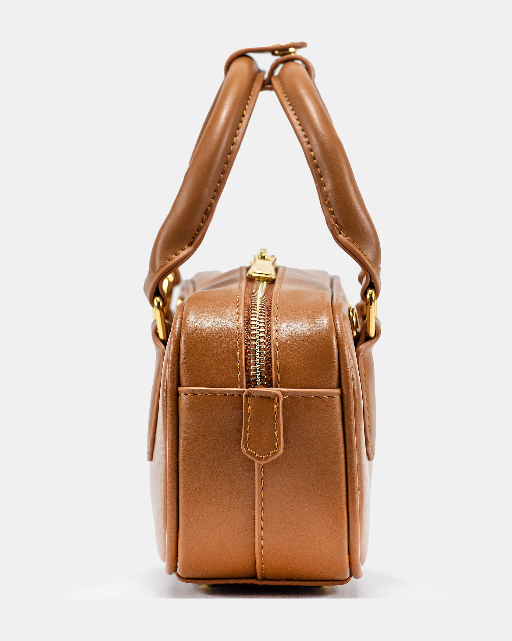 Miu Miu Arcadie Leather Bag Brown - 8