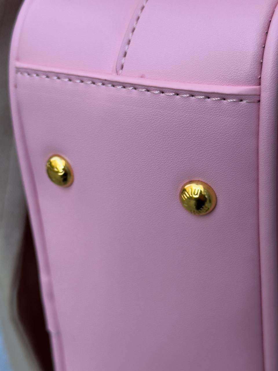 Miu Miu Arcadie Leather Bag Pink - 18