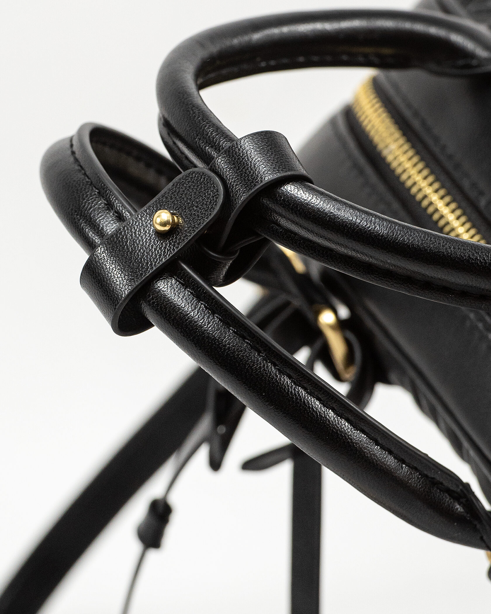 Miu Miu Arcadie Matelassé Nappa Leather Bag Black - 13