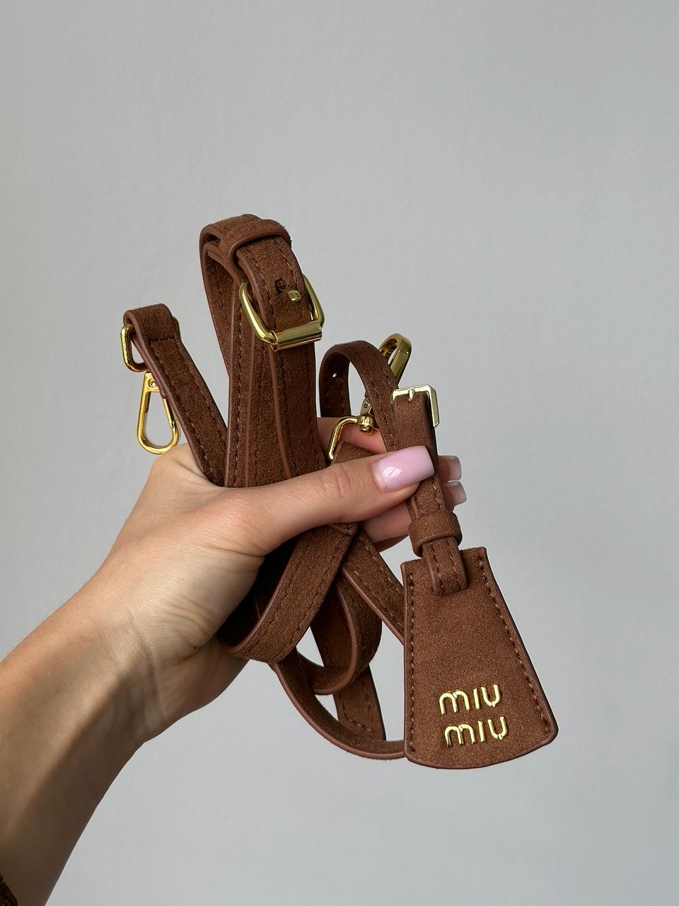 Miu Miu Arcadie Textile Bag Brown - 12