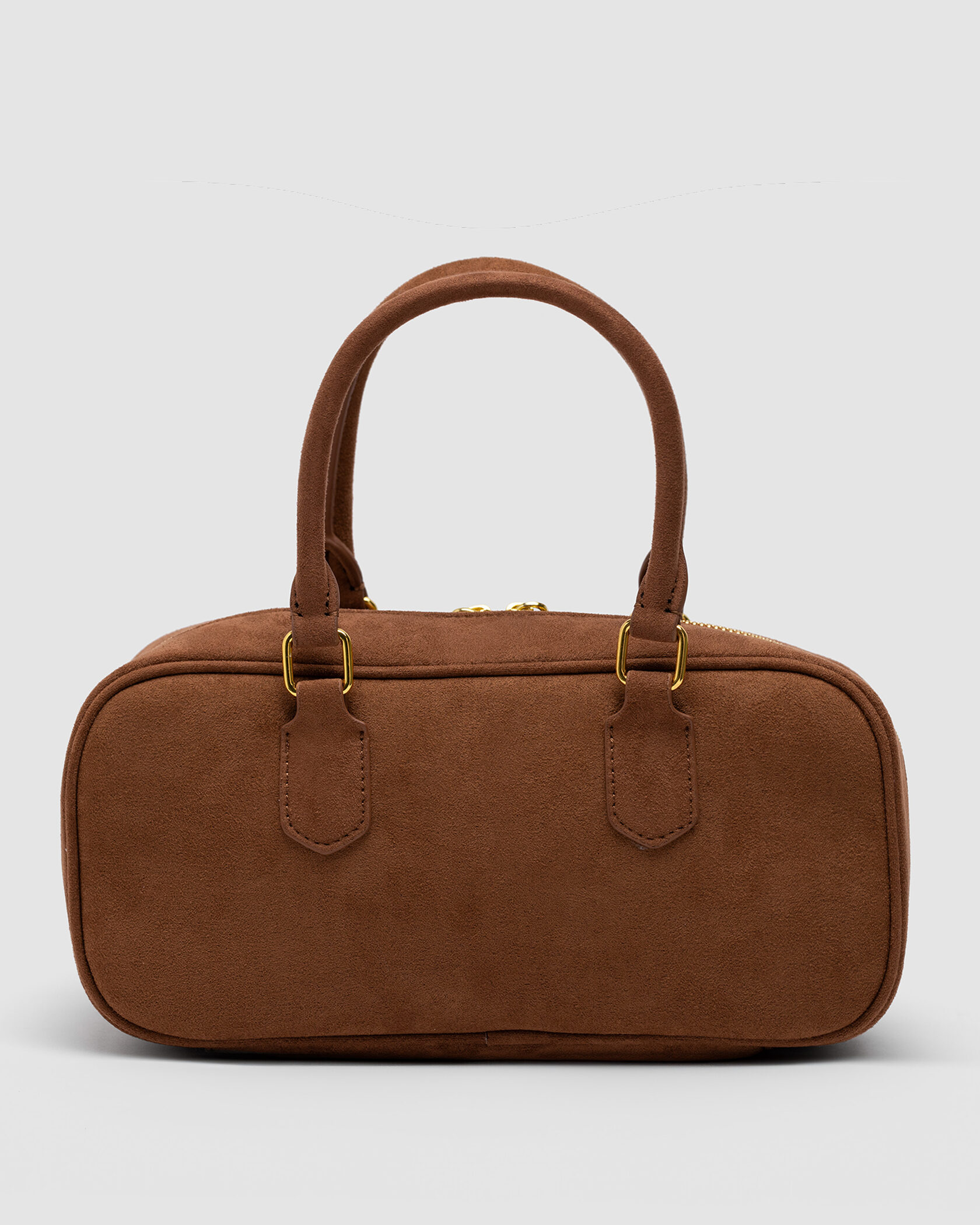 Miu Miu Arcadie Textile Bag Brown - 3