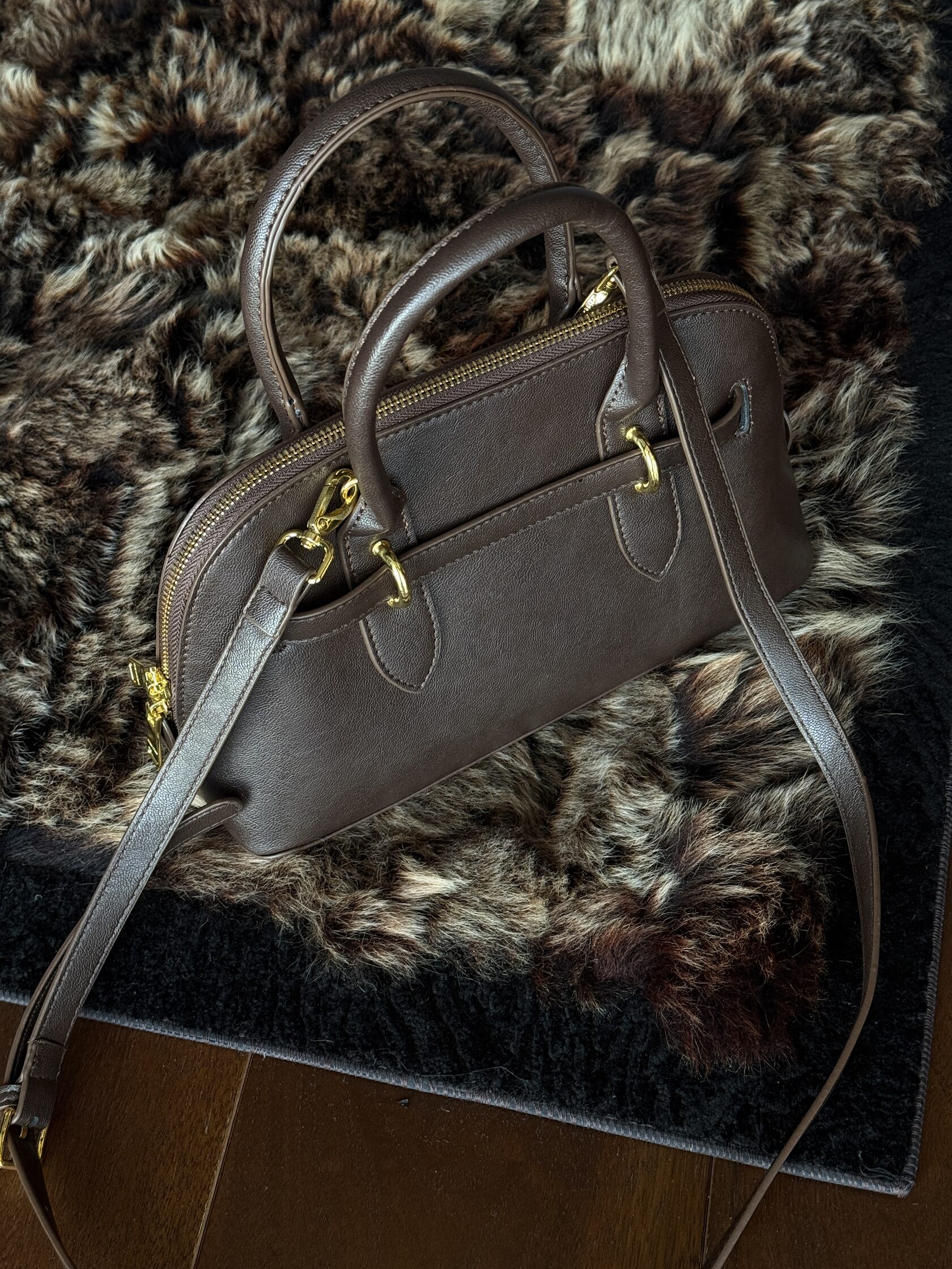 Miu Miu Aventure Mini Tote Briarwood Brown - 2