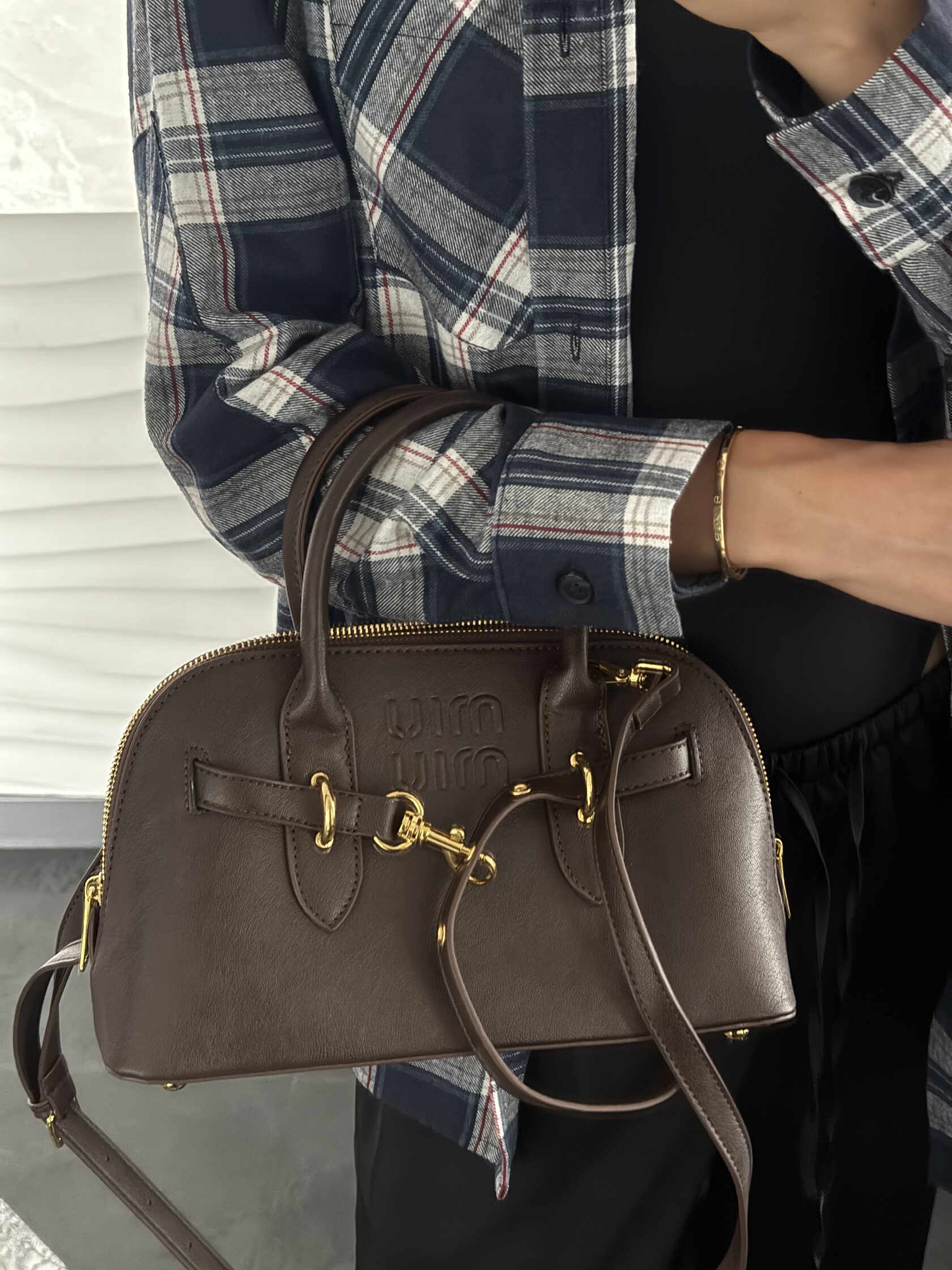 Miu Miu Aventure Mini Tote Briarwood Brown - 3