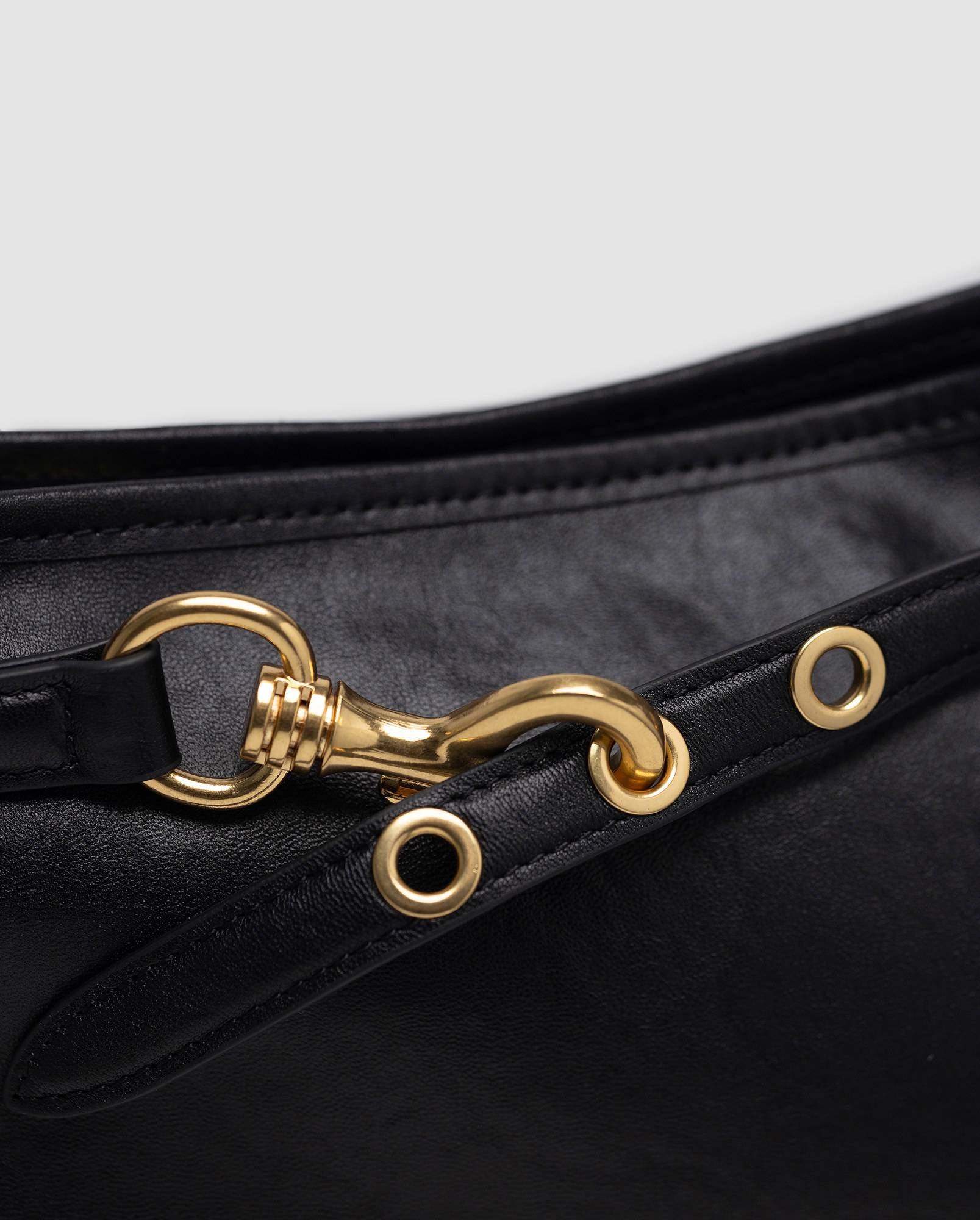 Miu Miu Aventure Nappa Leather Bag Black - 13