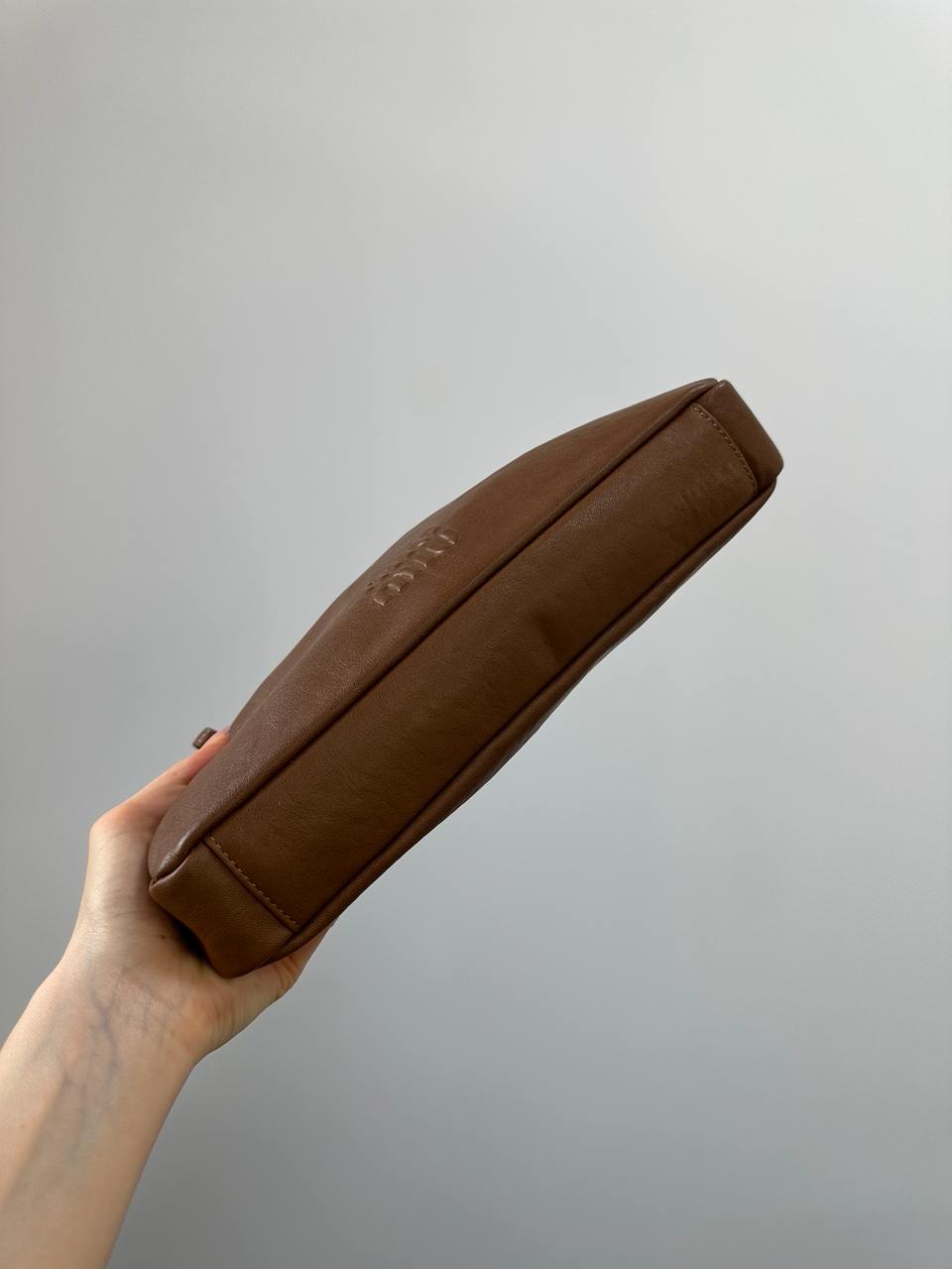 Miu Miu Aventure Nappa Leather Bag Brown - 6