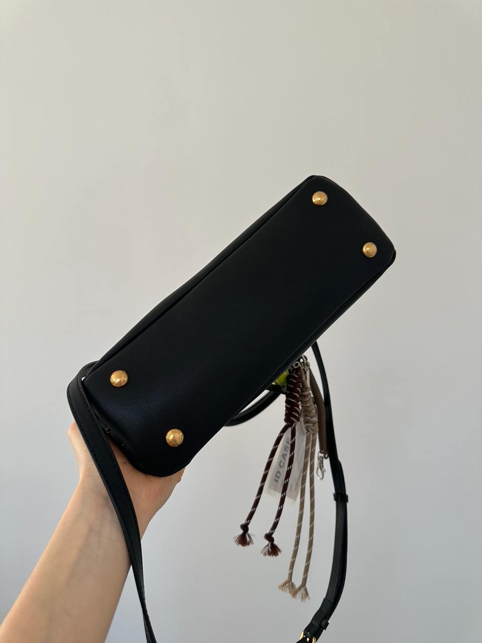 Miu Miu Aventure Nappa Leather Top-Handle Bag Black - 9