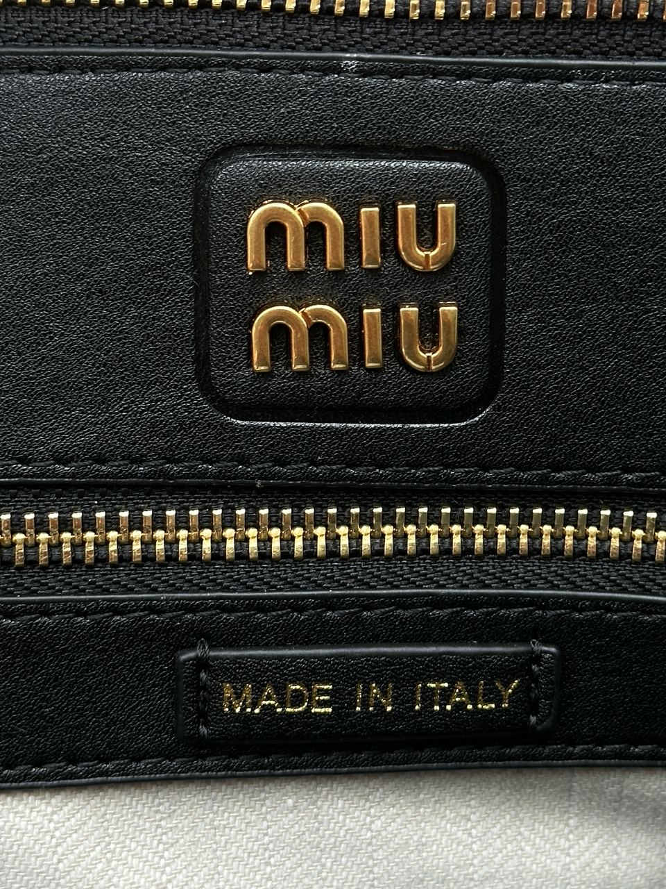 Miu Miu Aventure Nappa Leather Top-Handle Bag Black - 4