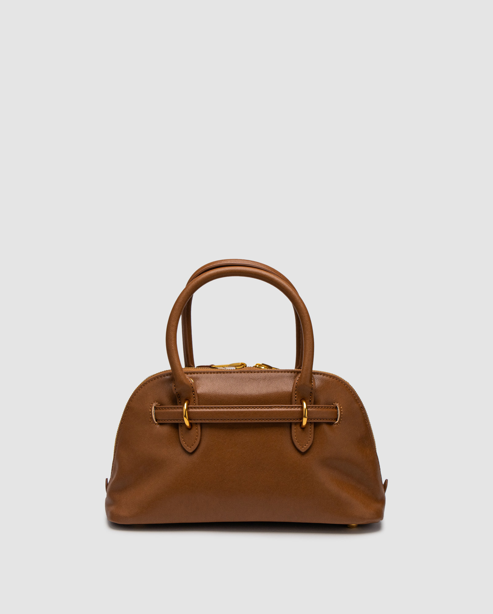 Miu Miu Aventure Nappa Leather Top-Handle Bag Brown - 2