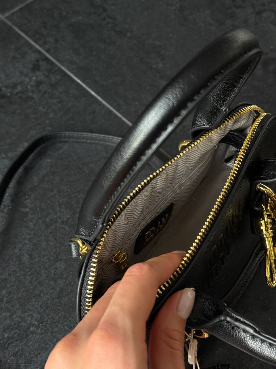 Miu Miu Aventure Nappa Leather Top-Handle Bag - 14