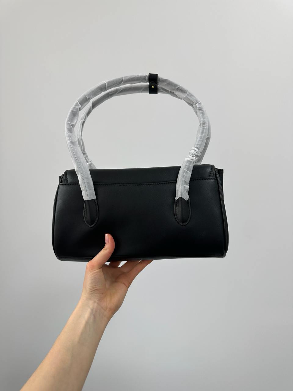 Miu Miu Black Leather Shoulder Bag Black - 6