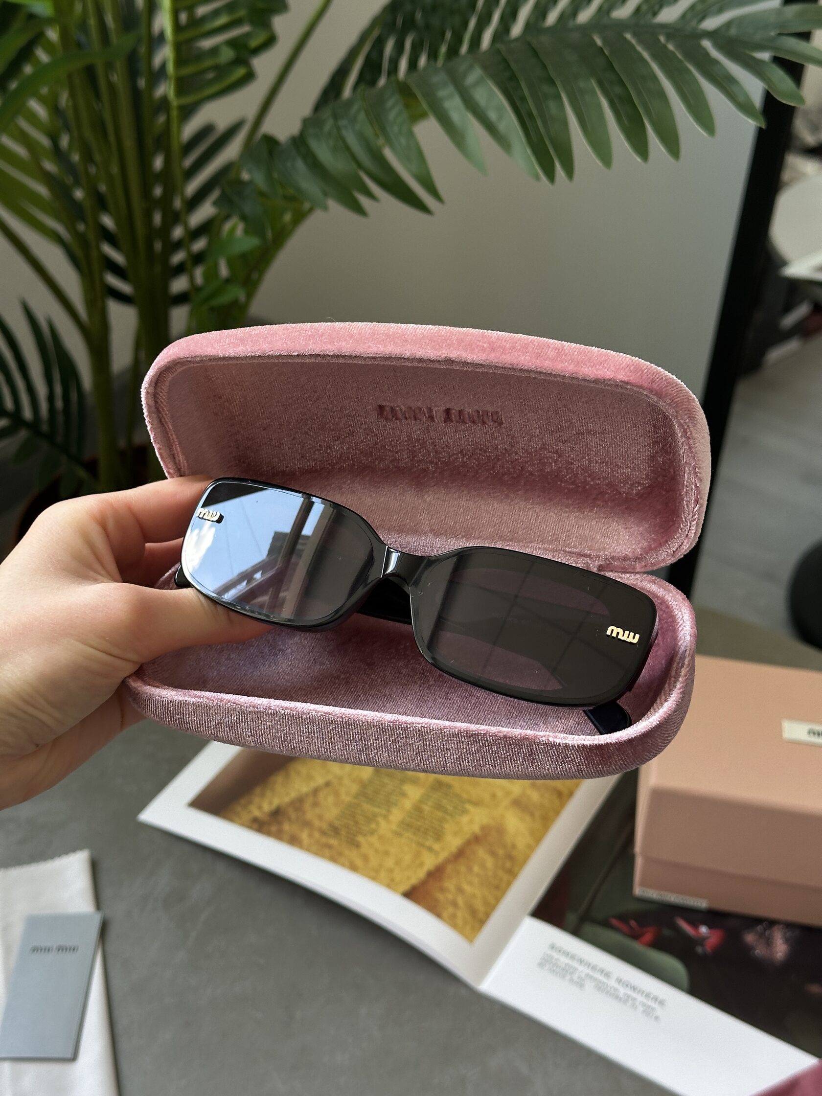 Miu Miu Blue/Black MU 15KS 5RL/KC - 3