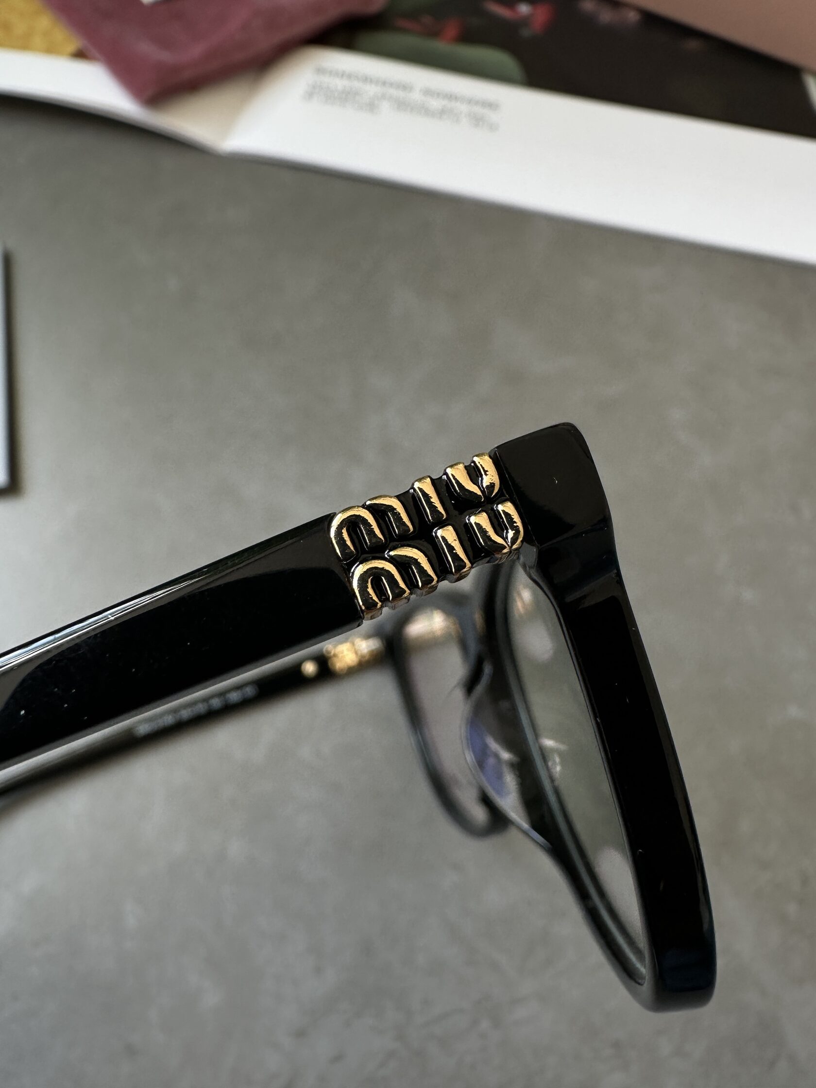 Miu Miu Clear/Black SMU 01WV 1AB-101 - 13