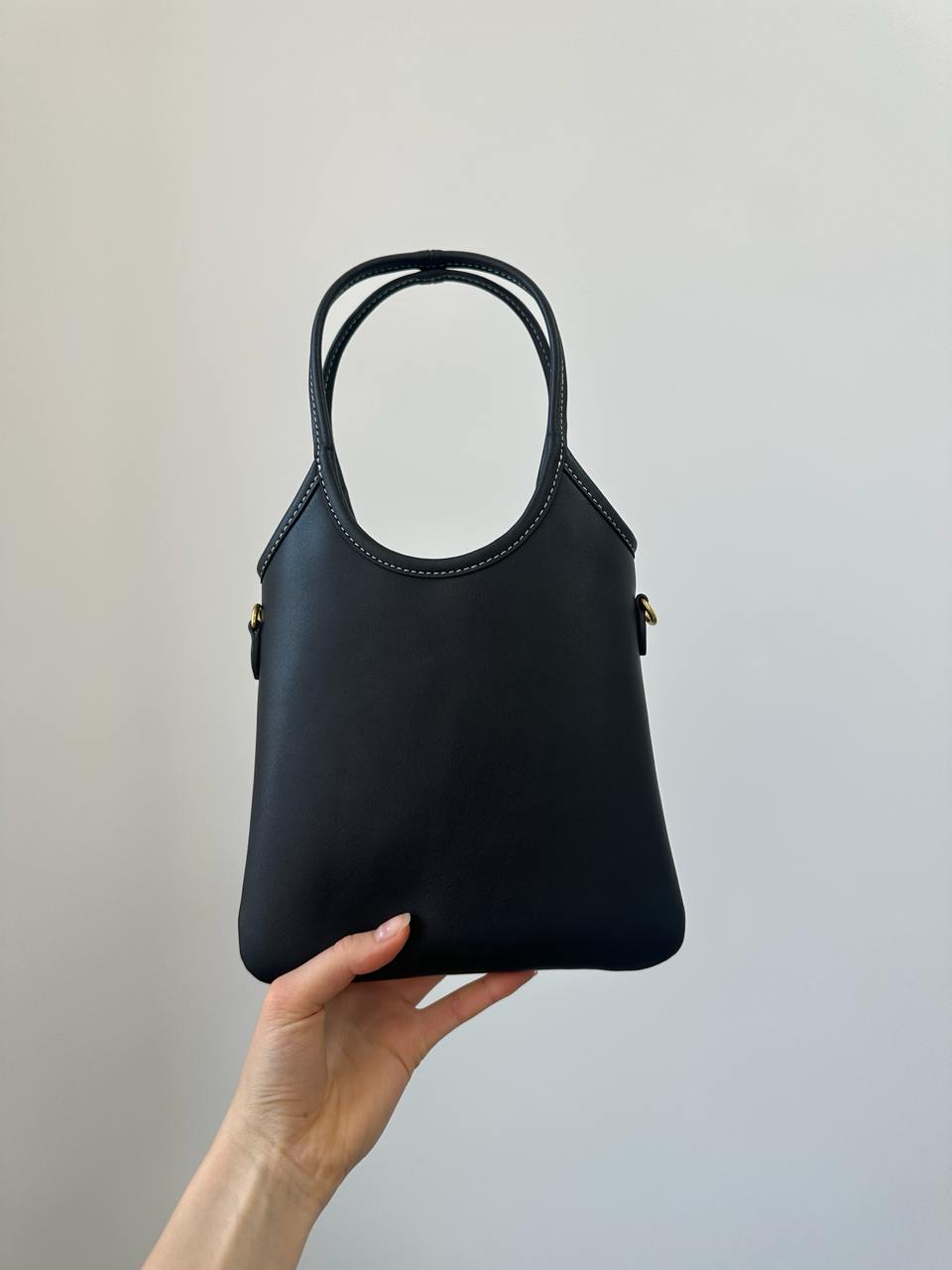 Miu Miu Ivy Leather Mini Bag Black - 7