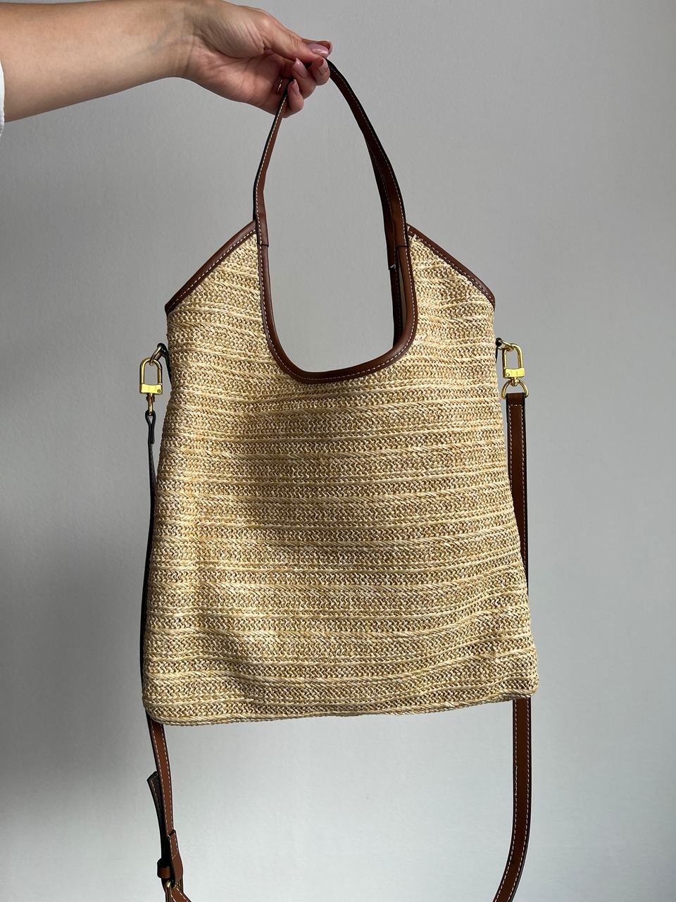 Miu Miu Ivy Straw Bag - 4