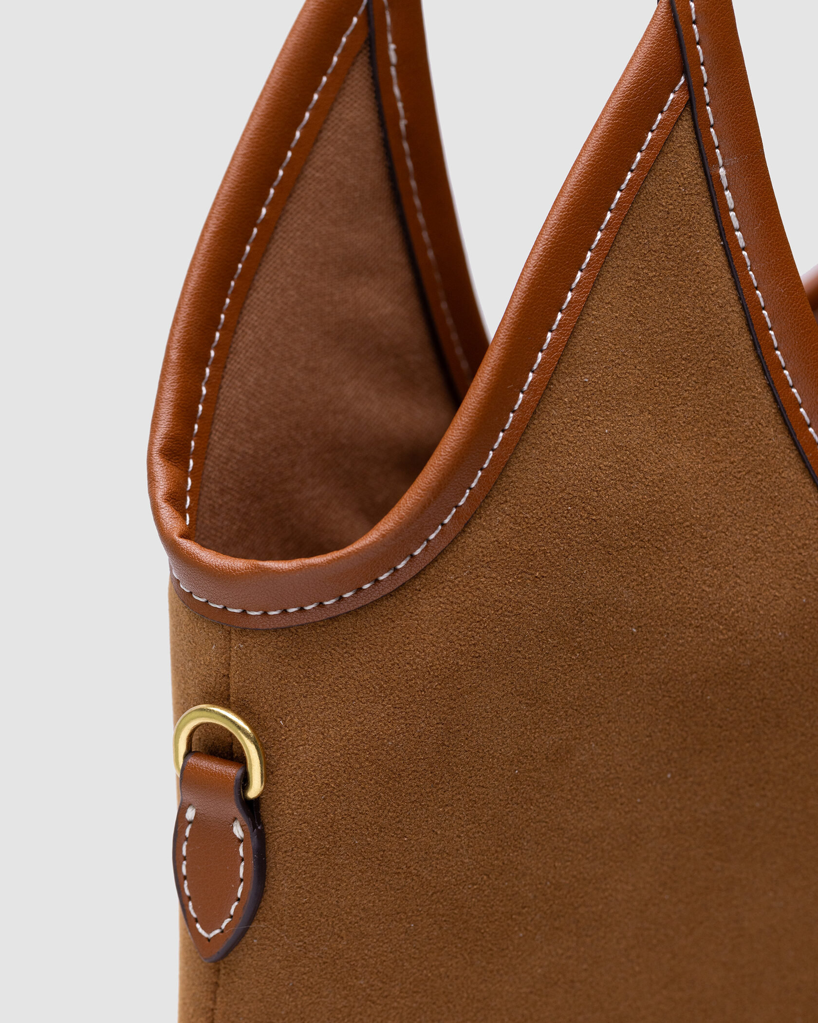 Miu Miu Ivy Suede Bag Brown - 11