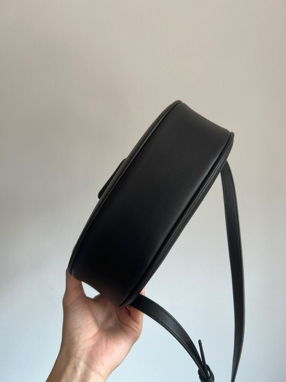 Miu Miu Leather Hobo Bag Black/Black - 10