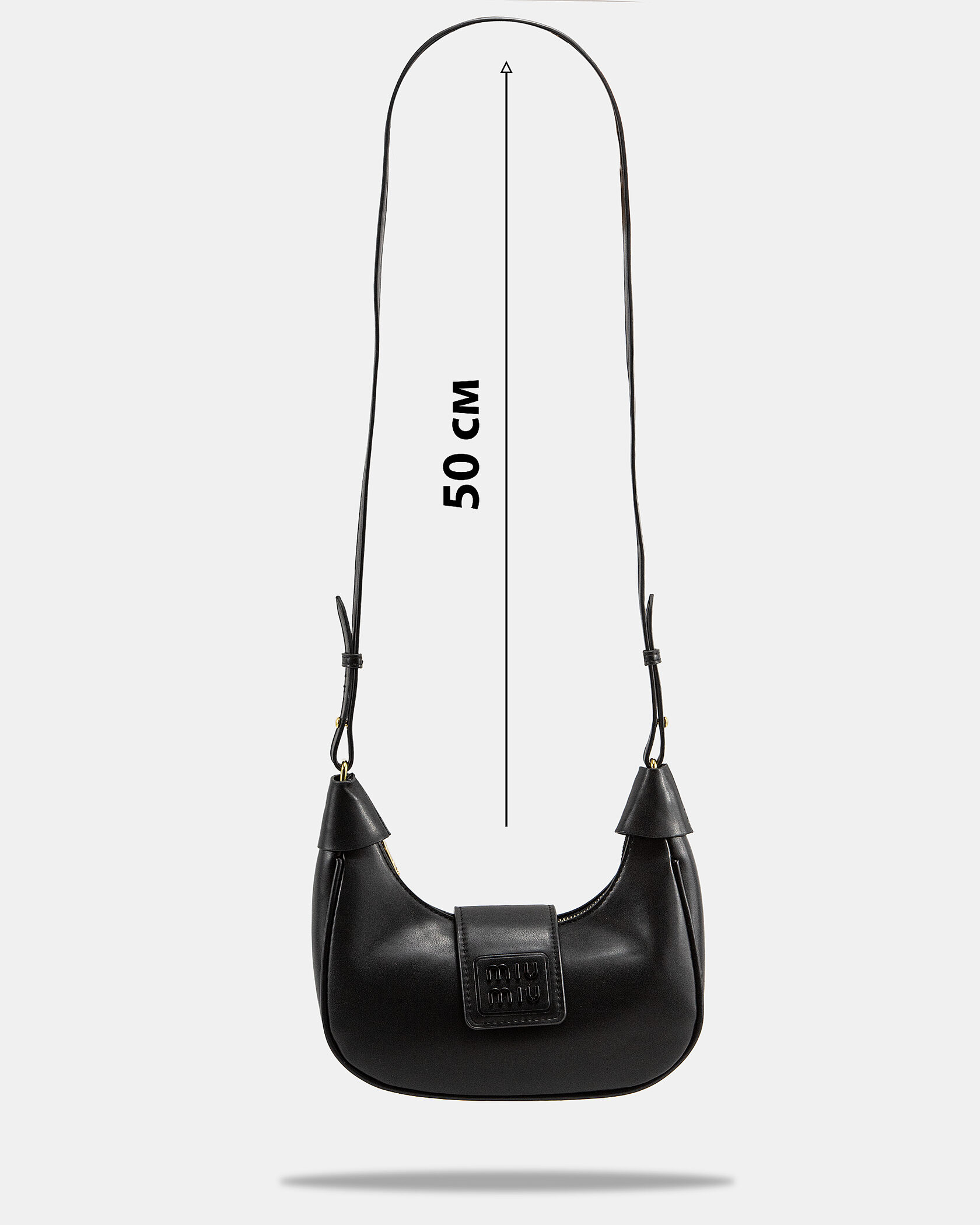 Miu Miu Leather Hobo Bag - 4