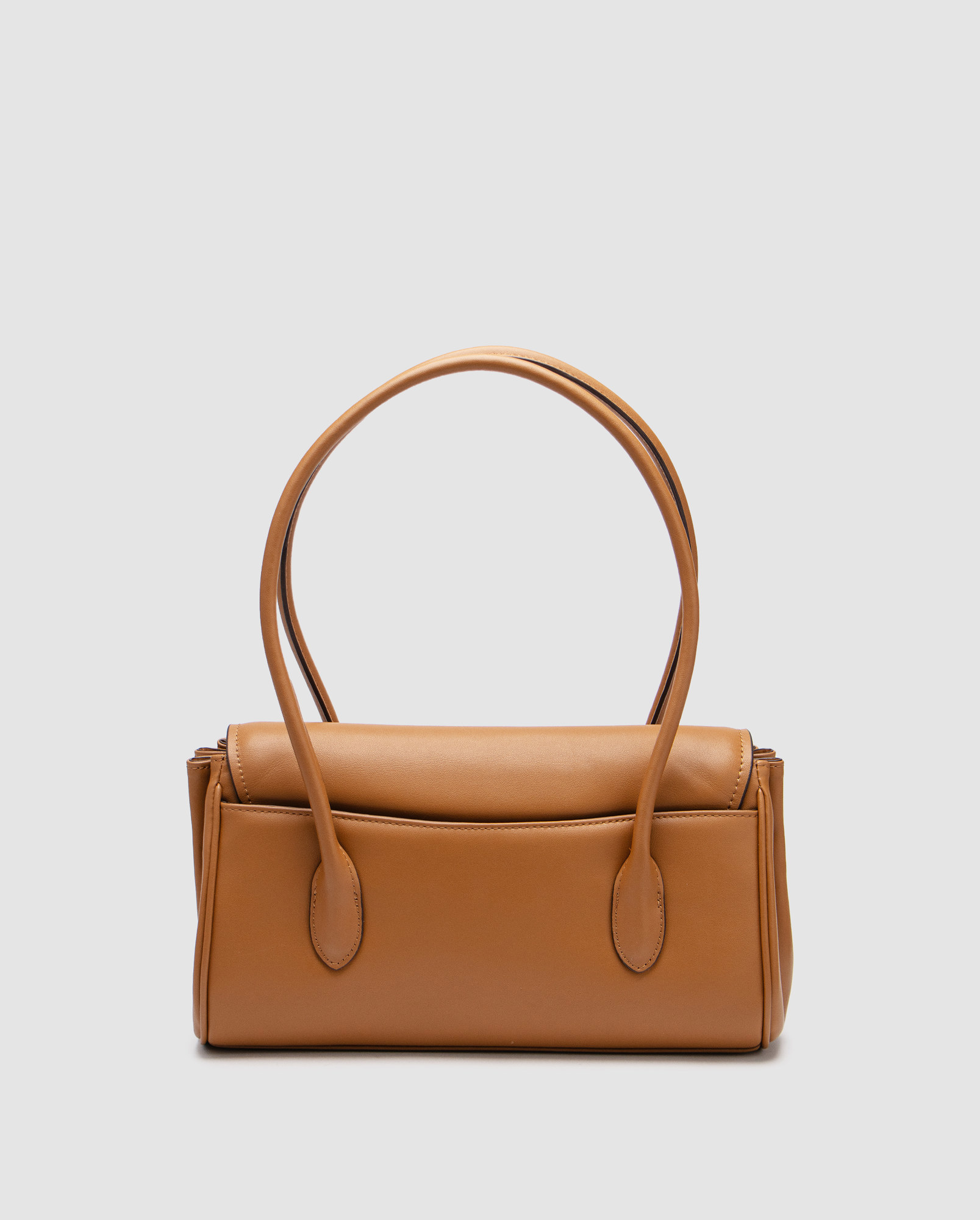 Miu Miu Leather Shoulder Bag Brown - 2