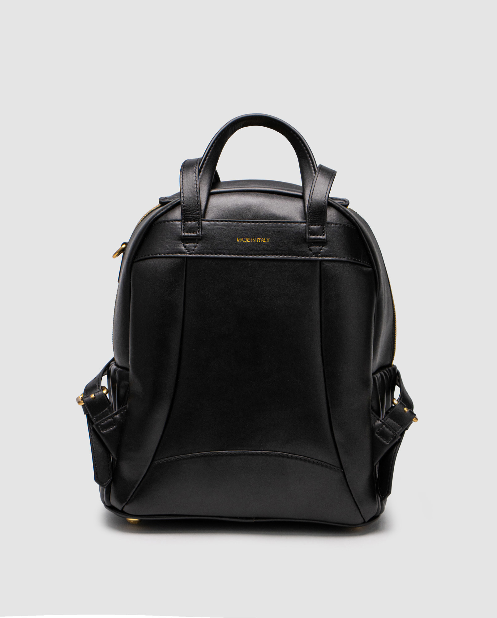 Miu Miu Matelassé Nappa Leather Backpack Black - 2