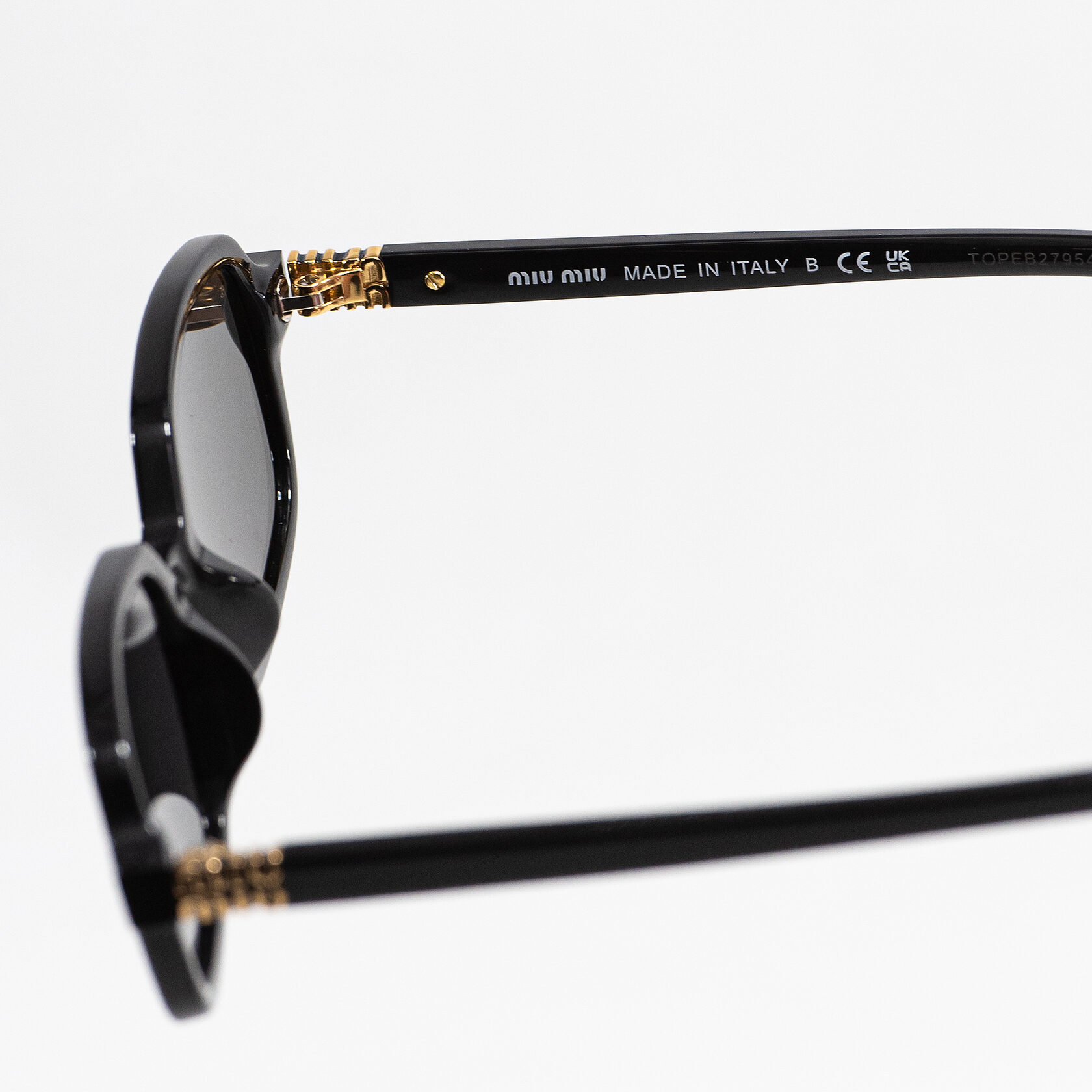 Miu Miu Miu Glimpse SMU 04ZS Black 1AB-5S0 - 7