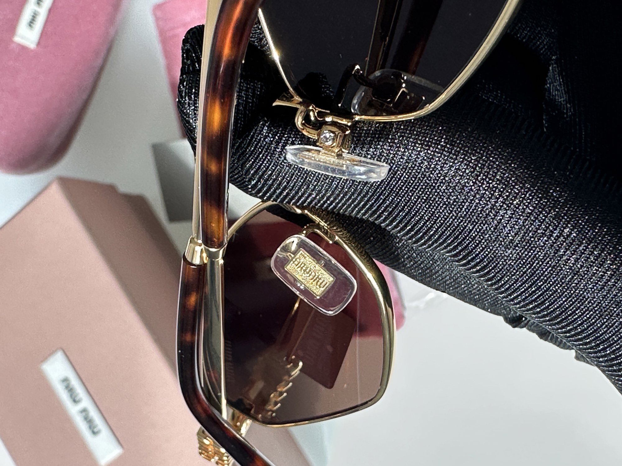 Miu Miu MU56Z 5AK-061 Brown/Gold - 12