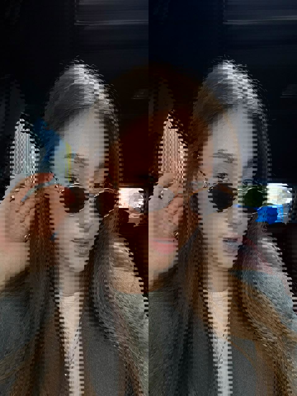 Miu Miu MU56Z 5AK-061 Brown/Gold - 4