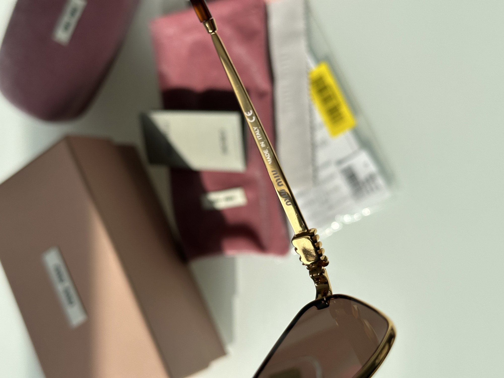 Miu Miu MU56Z 5AK-061 Brown/Gold - 14