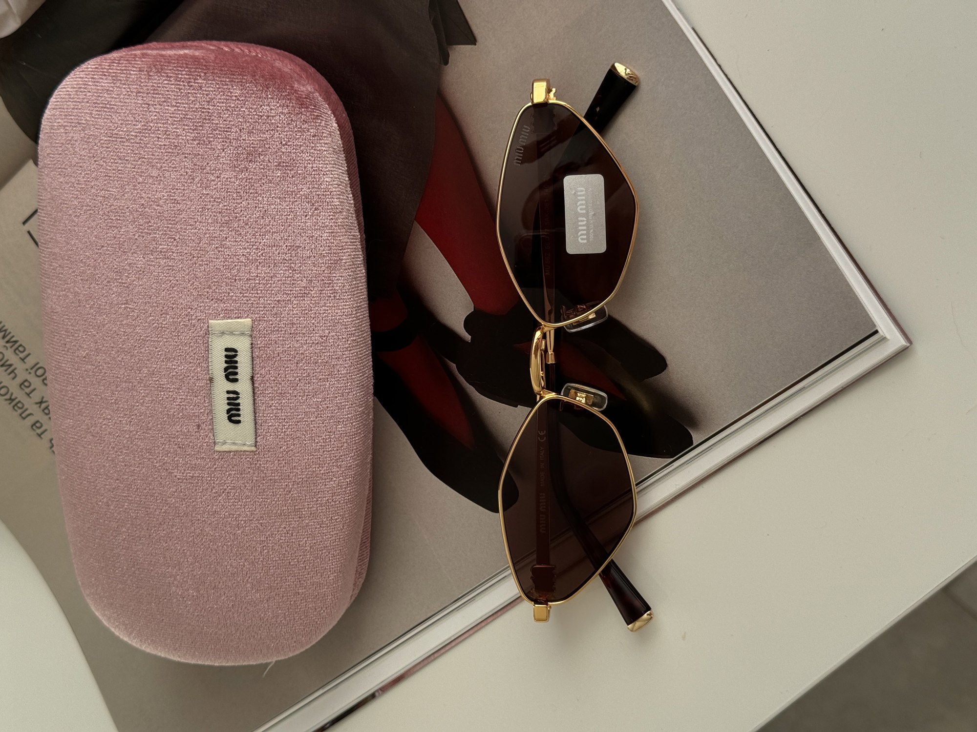 Miu Miu MU56Z 5AK-061 Brown/Gold