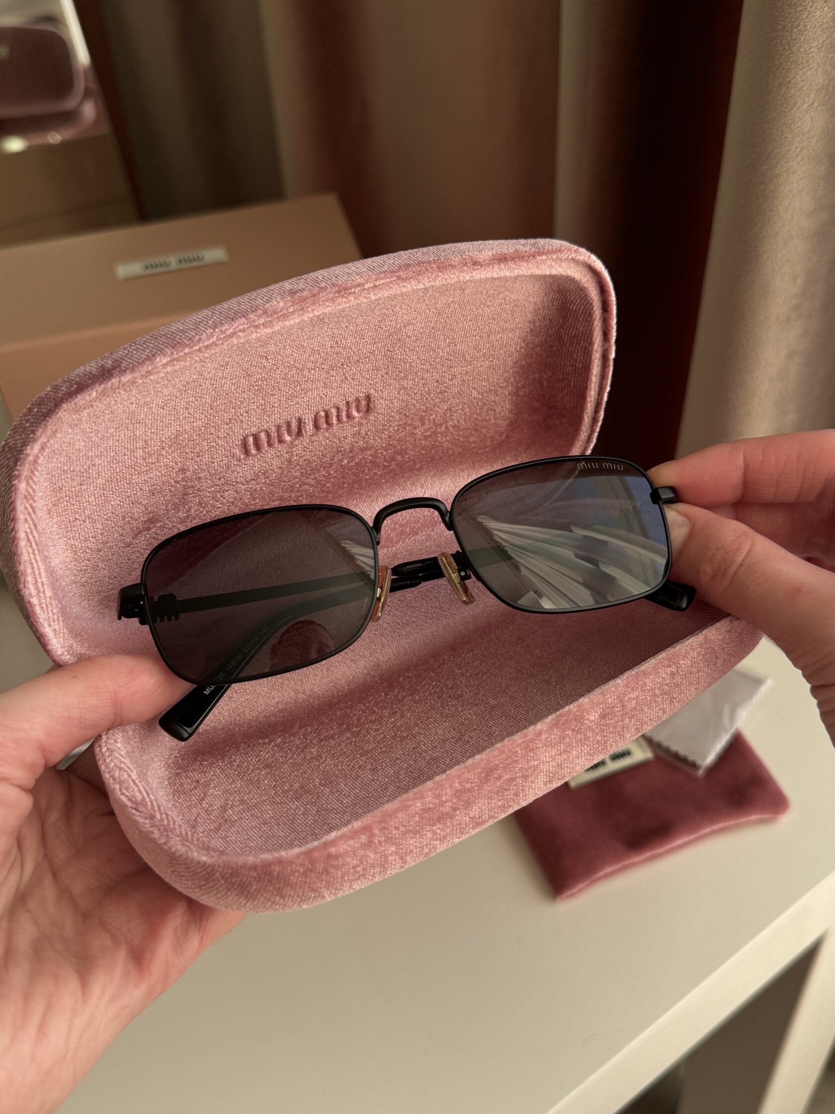 Miu Miu MUA53S 1AB1|0 Black/Black - 2