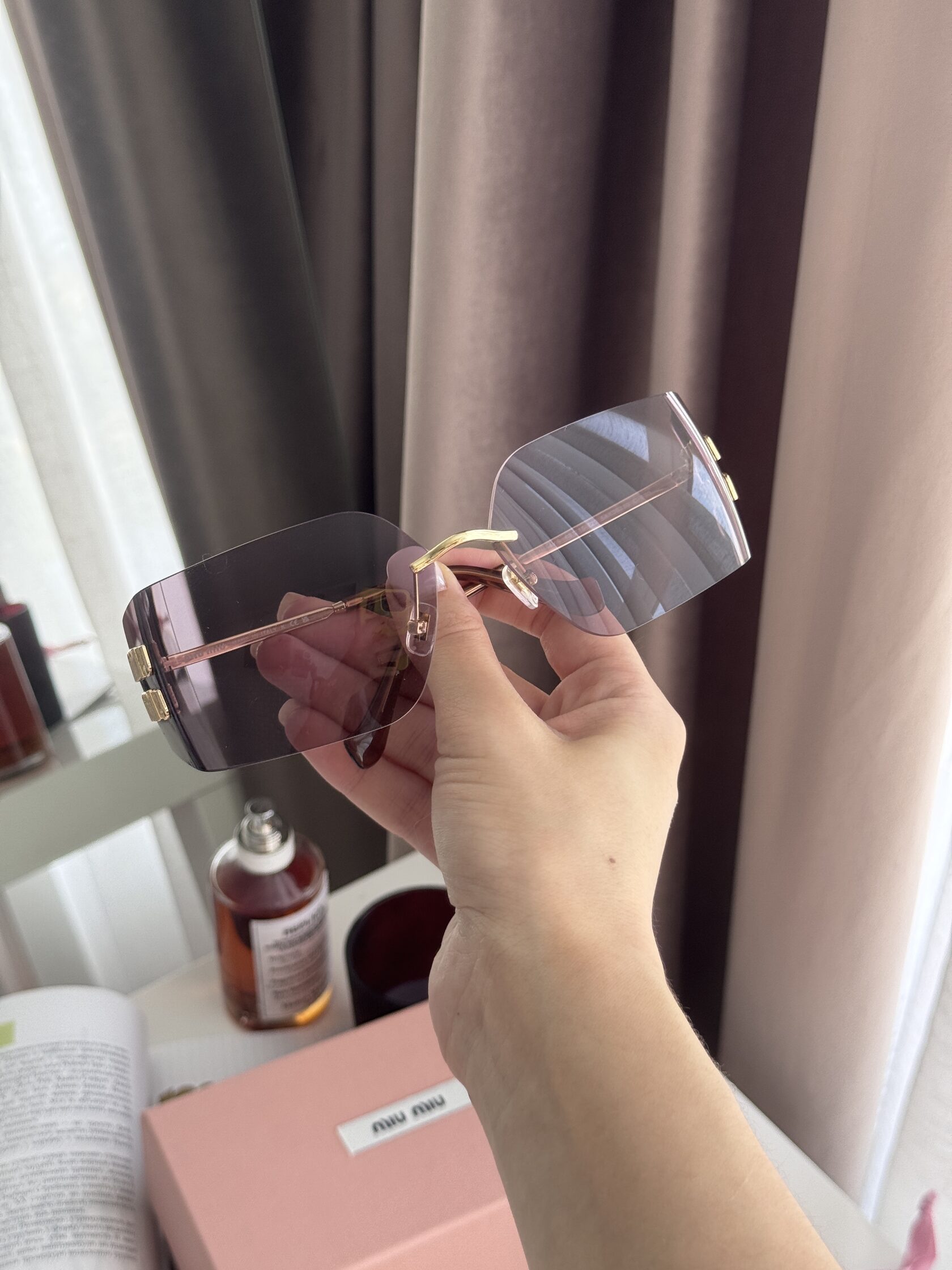 Miu Miu Purple/Gold MU54YS 5AK06180 C 080 - 4