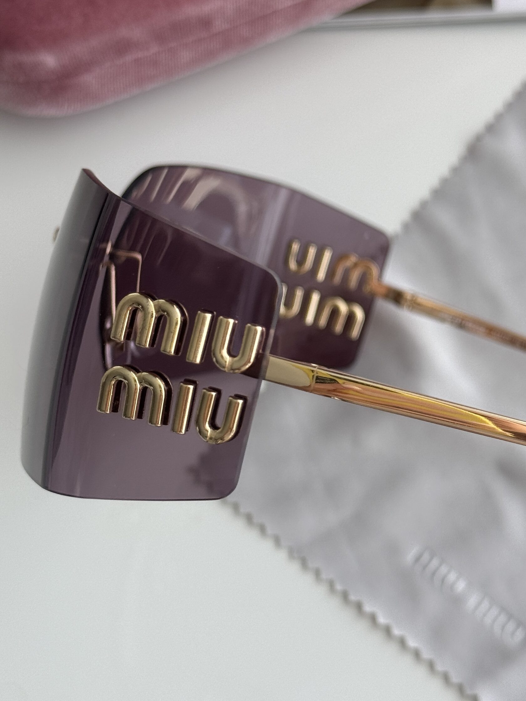 Miu Miu Purple/Gold MU54YS 5AK06180 C 080 - 6