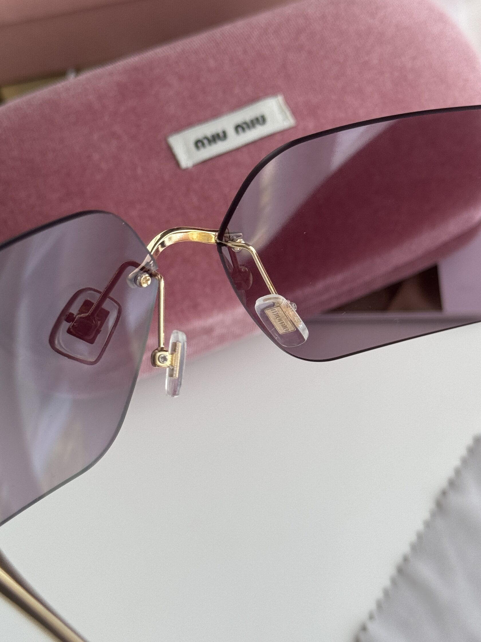 Miu Miu Purple/Gold MU54YS 5AK06180 C 080 - 8